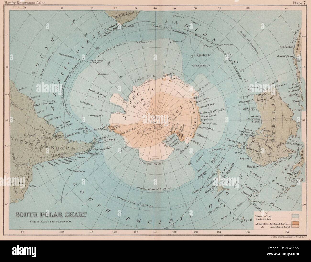 Antarctic expedition map hi-res stock photography and images - Alamy