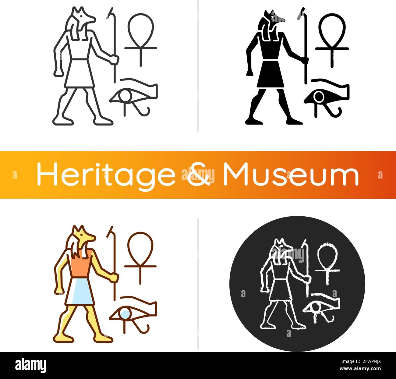 Egyptian wall drawings icon Stock Vector Image & Art - Alamy