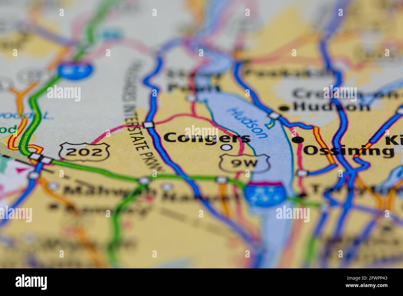 Map of congers hires stock photography and images Alamy
