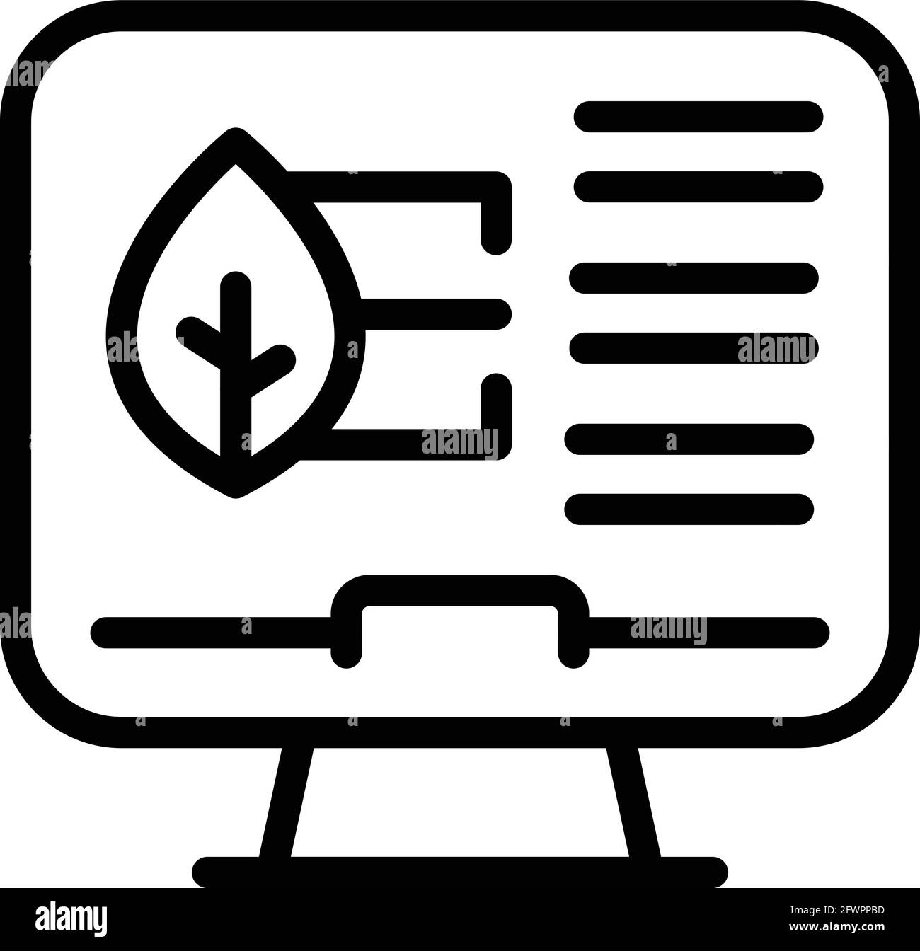 Farming system icon. Outline Farming system vector icon for web design ...