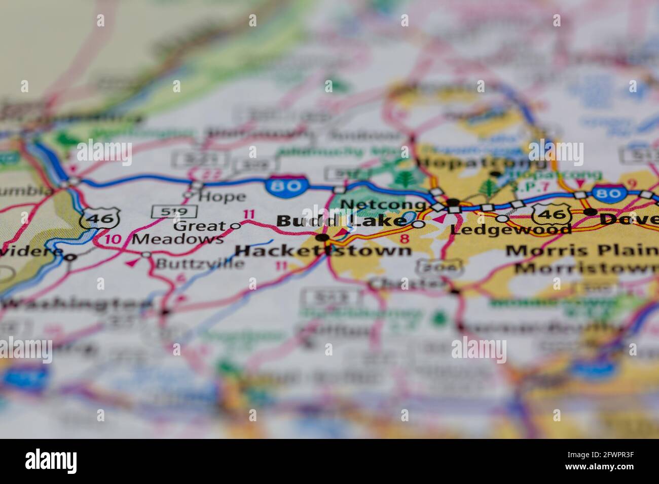 Budd lake map hires stock photography and images Alamy
