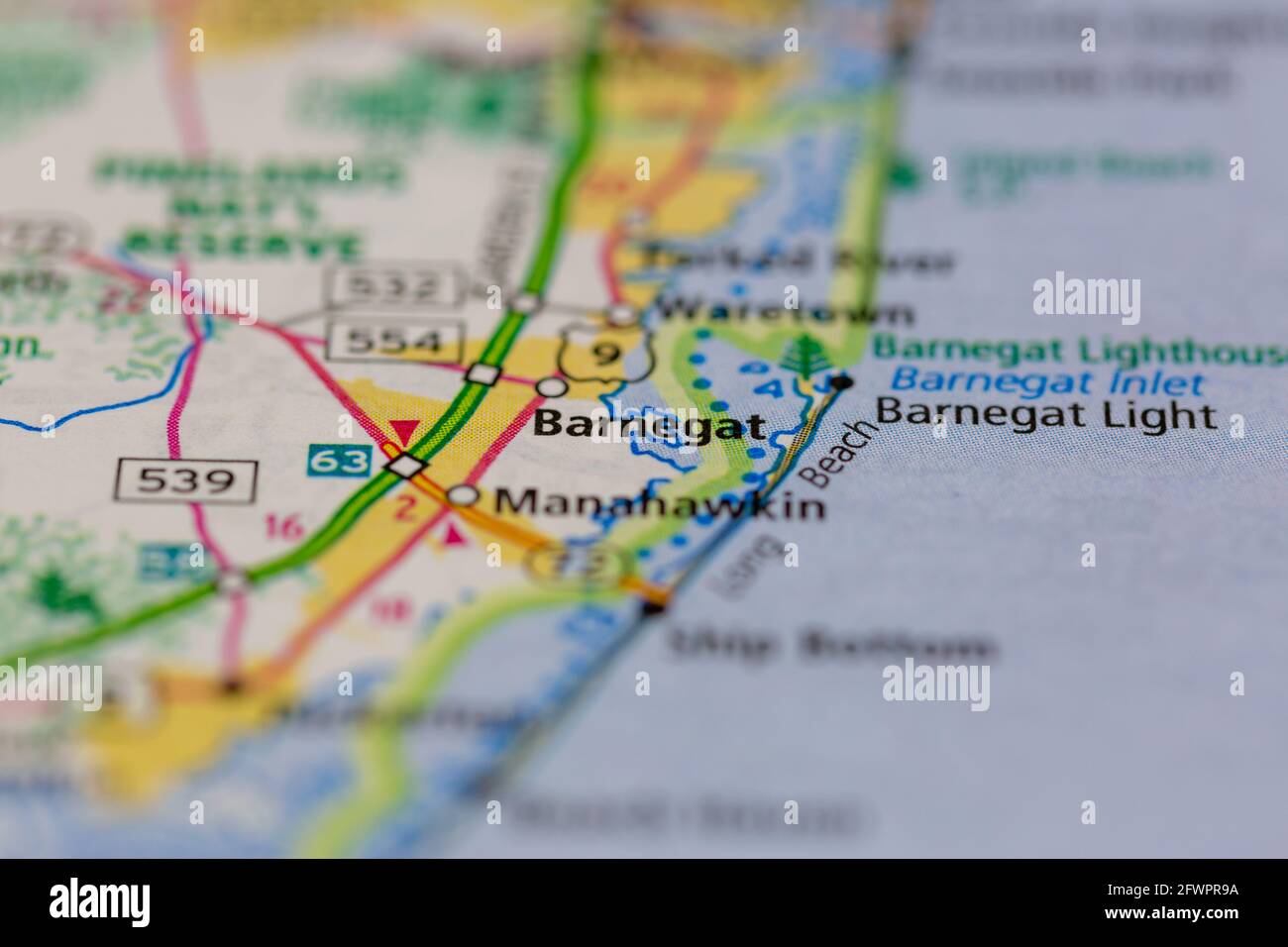 Map of barnegat new jersey hires stock photography and images Alamy