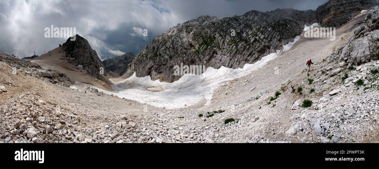 Panorama: Impressionen: julische Alpen/ Julic Alps, Slowenien. Stock Photo