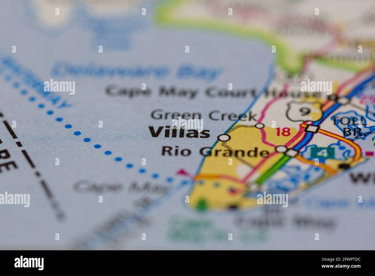 Map of villas new jersey hires stock photography and images Alamy