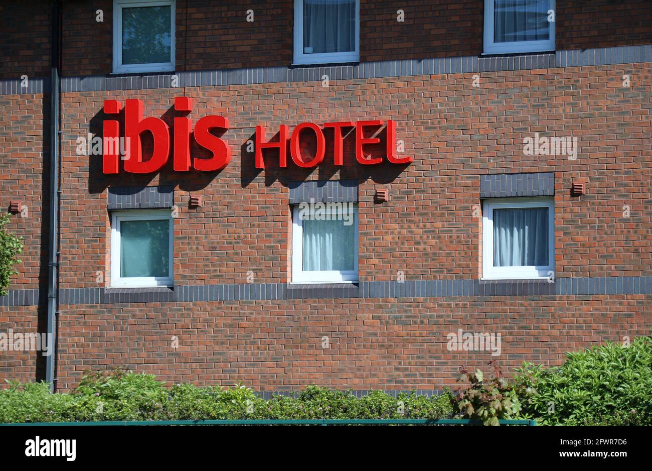 Ibis Hotel in Liverpool Stock Photo