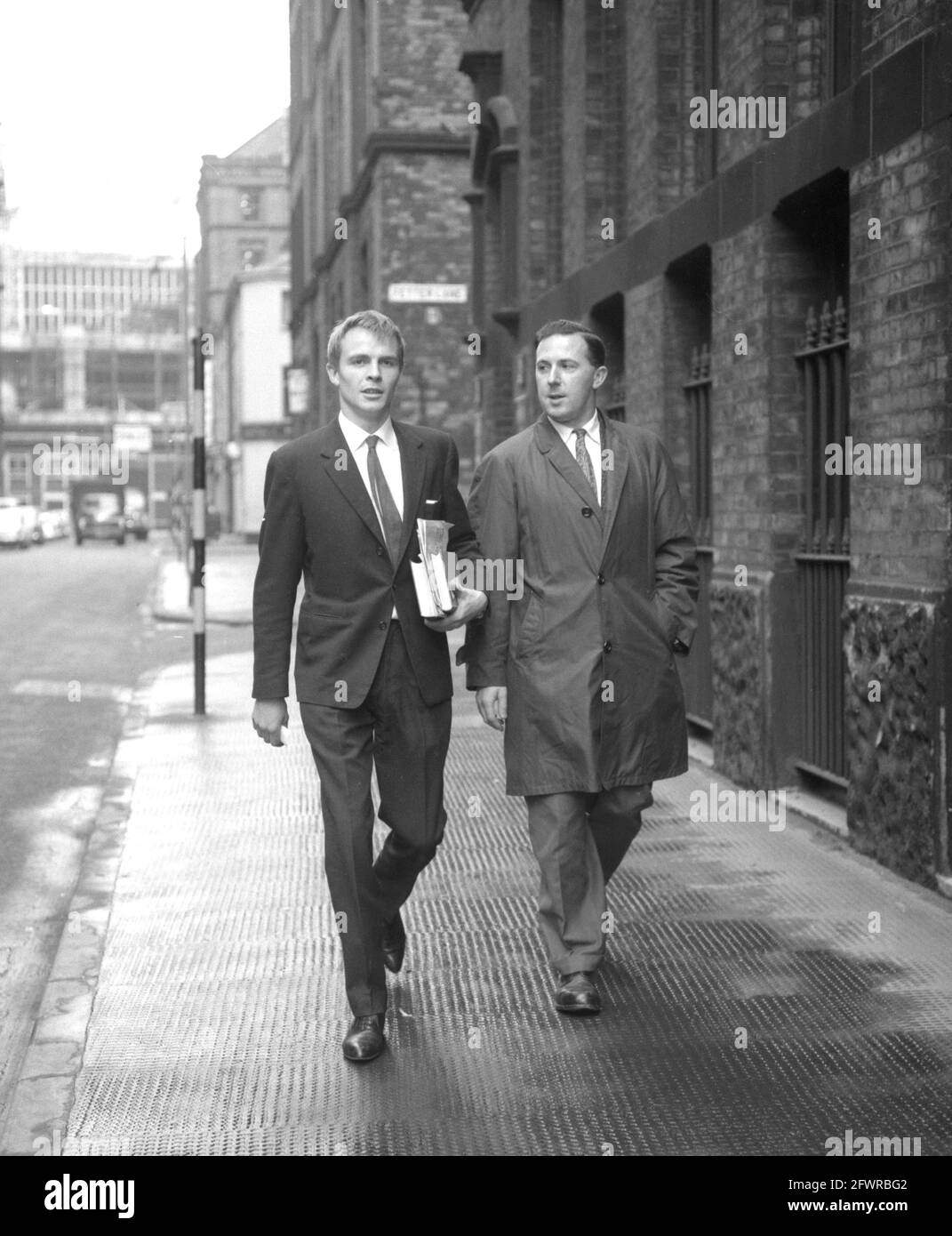 File photo dated 21-08-1962 of Max Mosley (left). Issue date: Monday May 24, 2021. Stock Photo