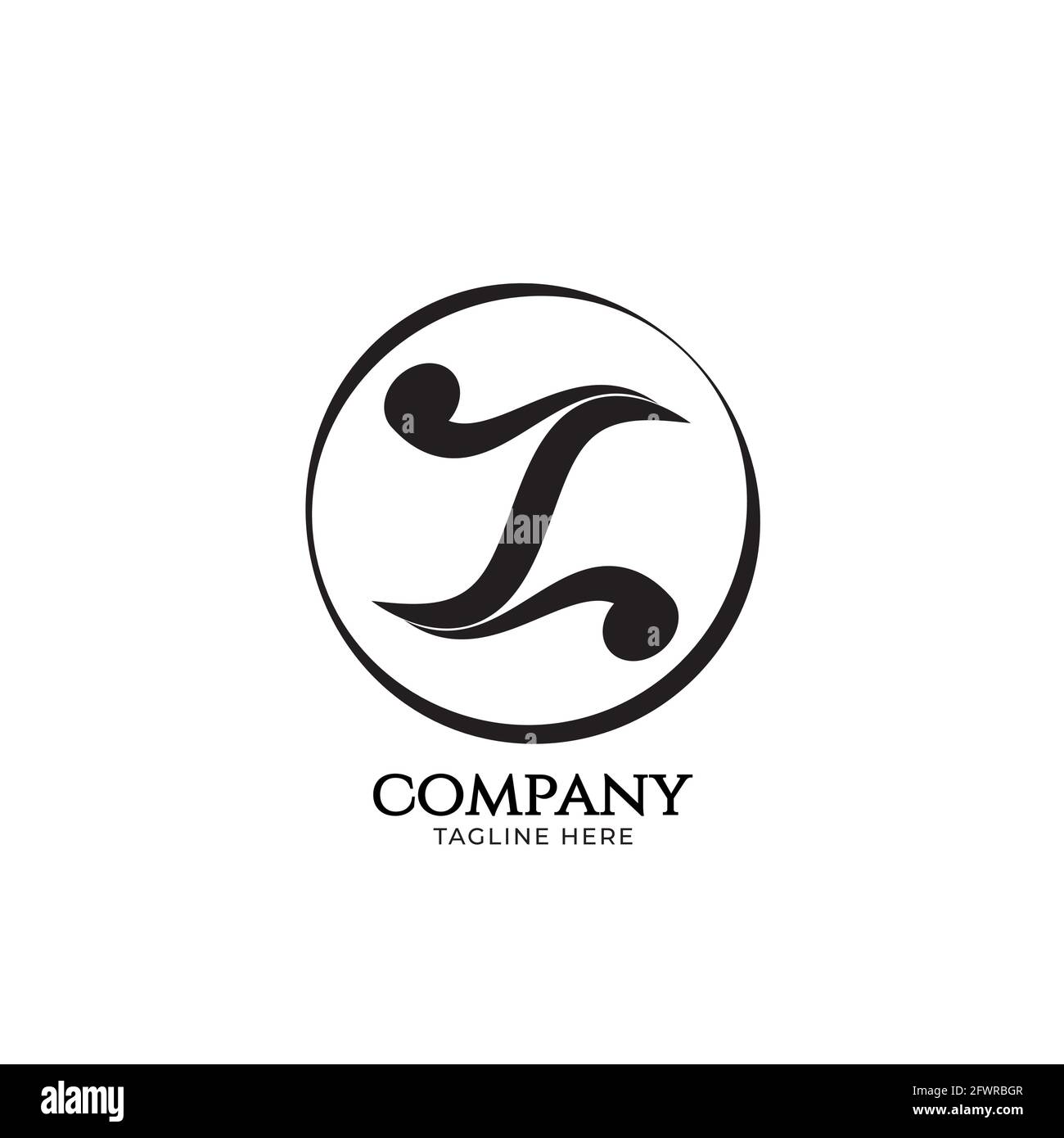 Letter Z Alphabet Music Logo Design isolated on white color background.  Initial, Musical Note, Samurai, Ninja Typeface with ellipse frame logo  concept Stock Vector Image & Art - Alamy