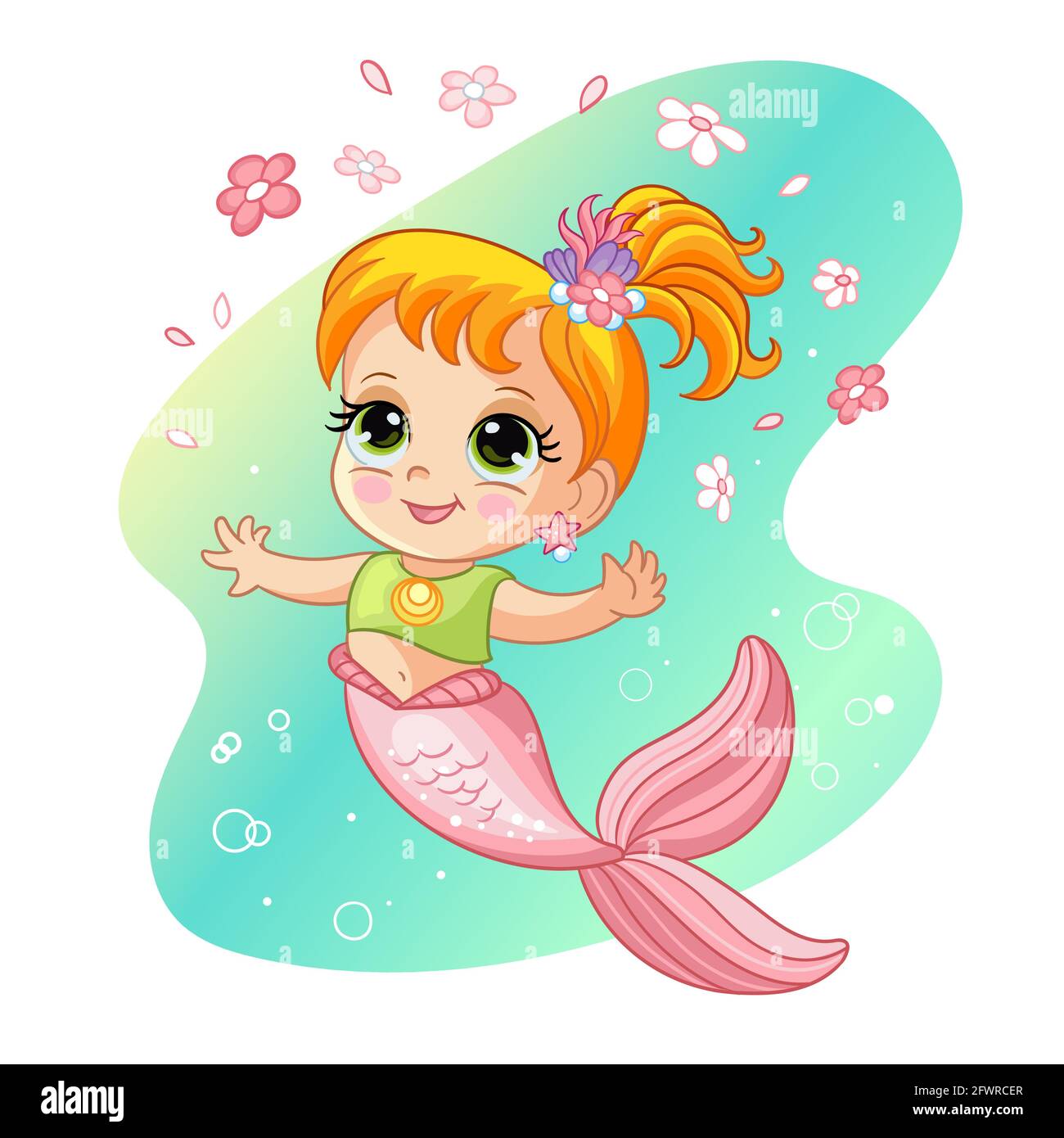 Mermaid cartoon hi-res stock photography and images - Alamy Mermaid cartoon hi-res stock photography and images - Alamy