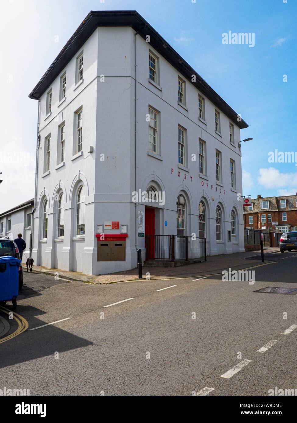 Bude main Post Office, Belle Vue, built by the Office of Works and