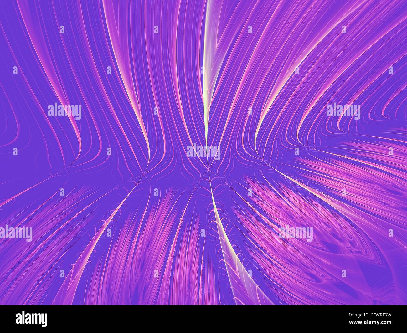 Creative background plant leaves, waves and sinuous shapes, decorative