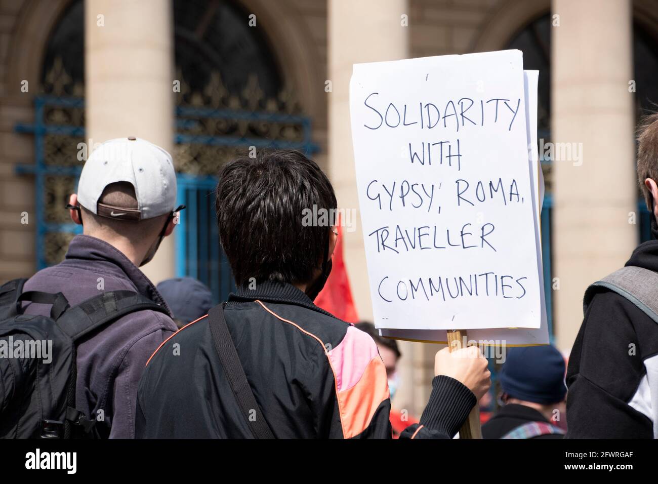 Sheffield, UK: 1st May 2021 : Solidarity with Gypsy and Roma ...