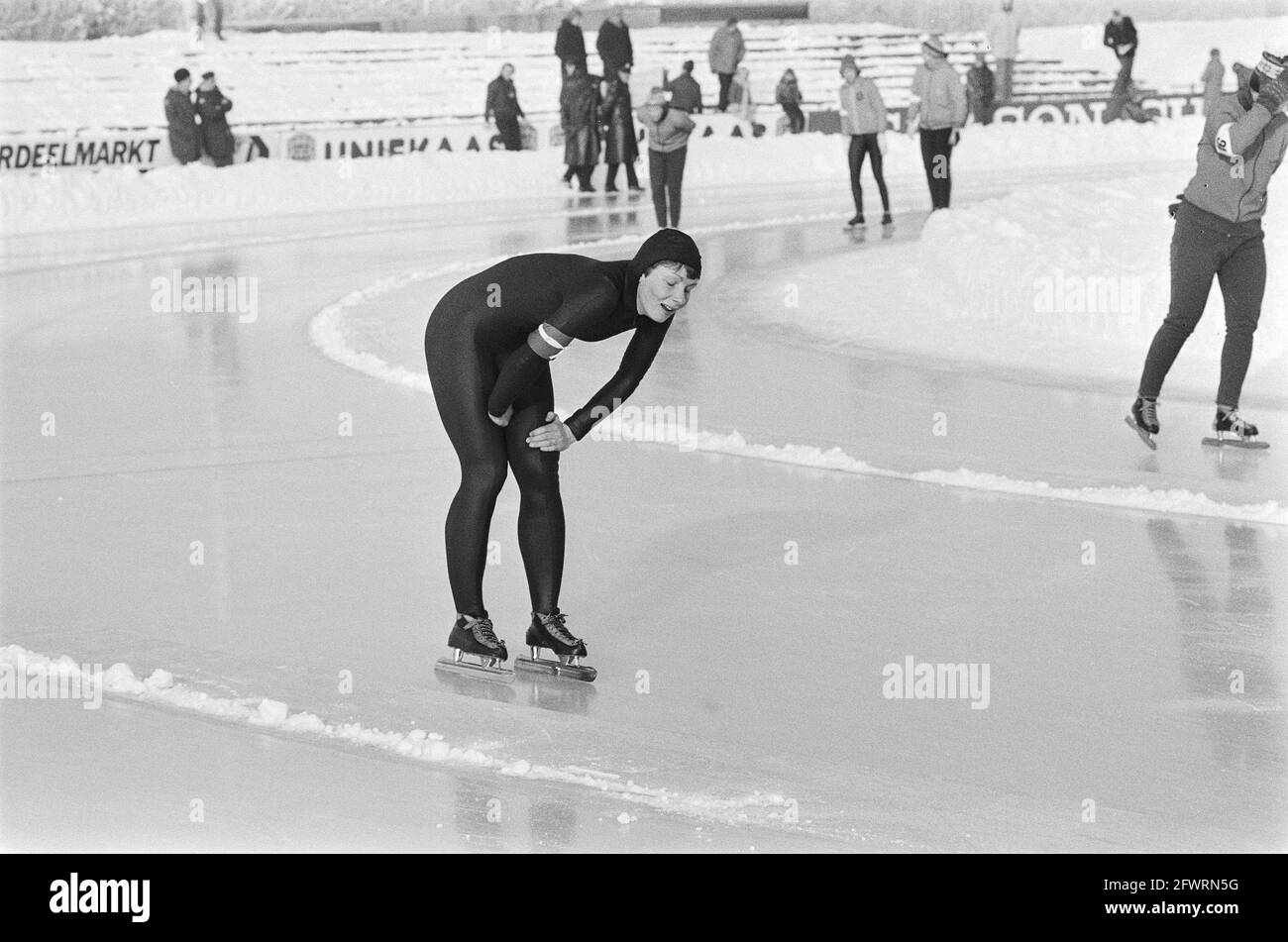 Dutch championships speed skating heerenveen Black and White Stock Photos &  Images - Alamy