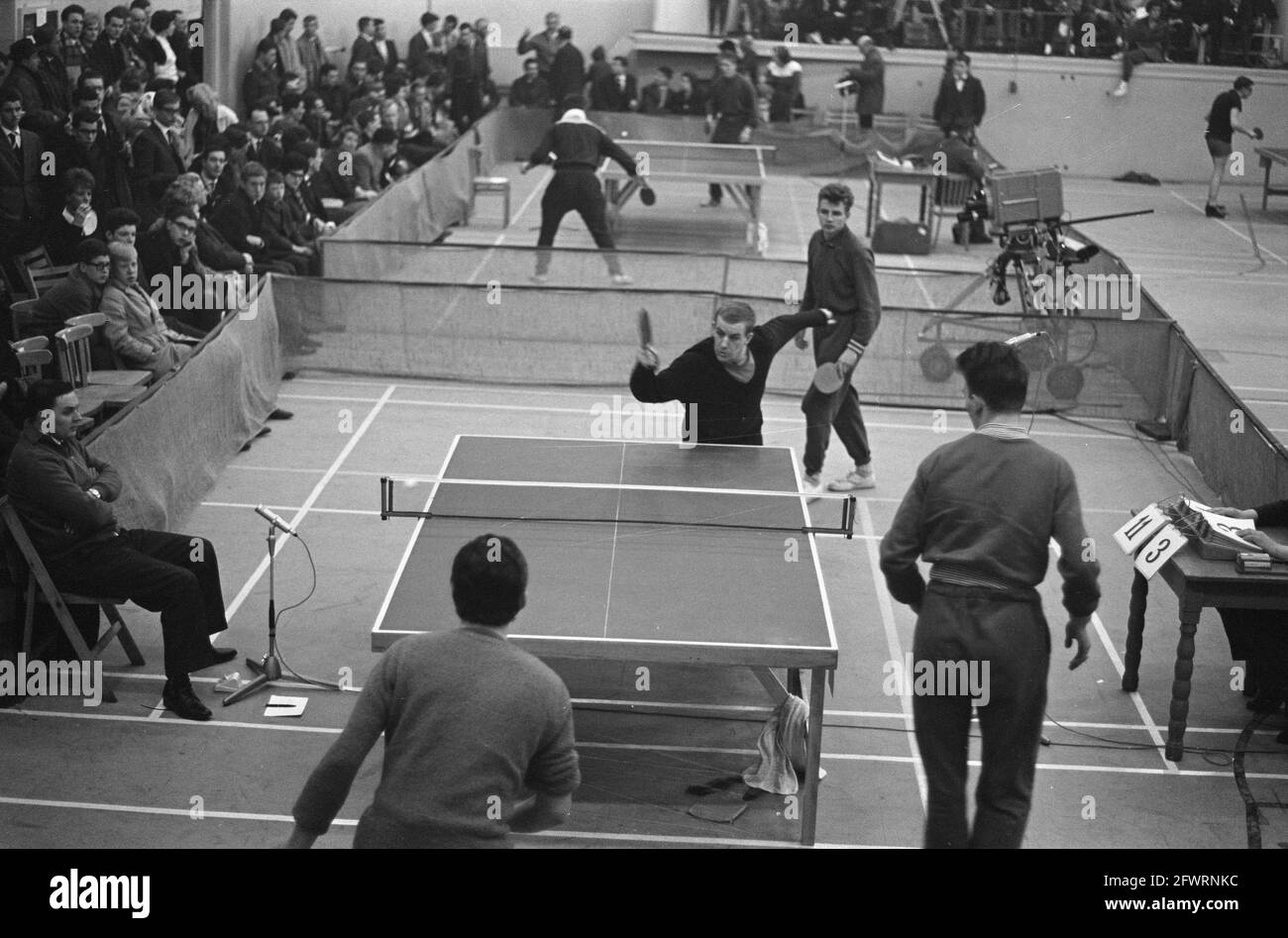 Table tennis champion Black and White Stock Photos & Images - Alamy