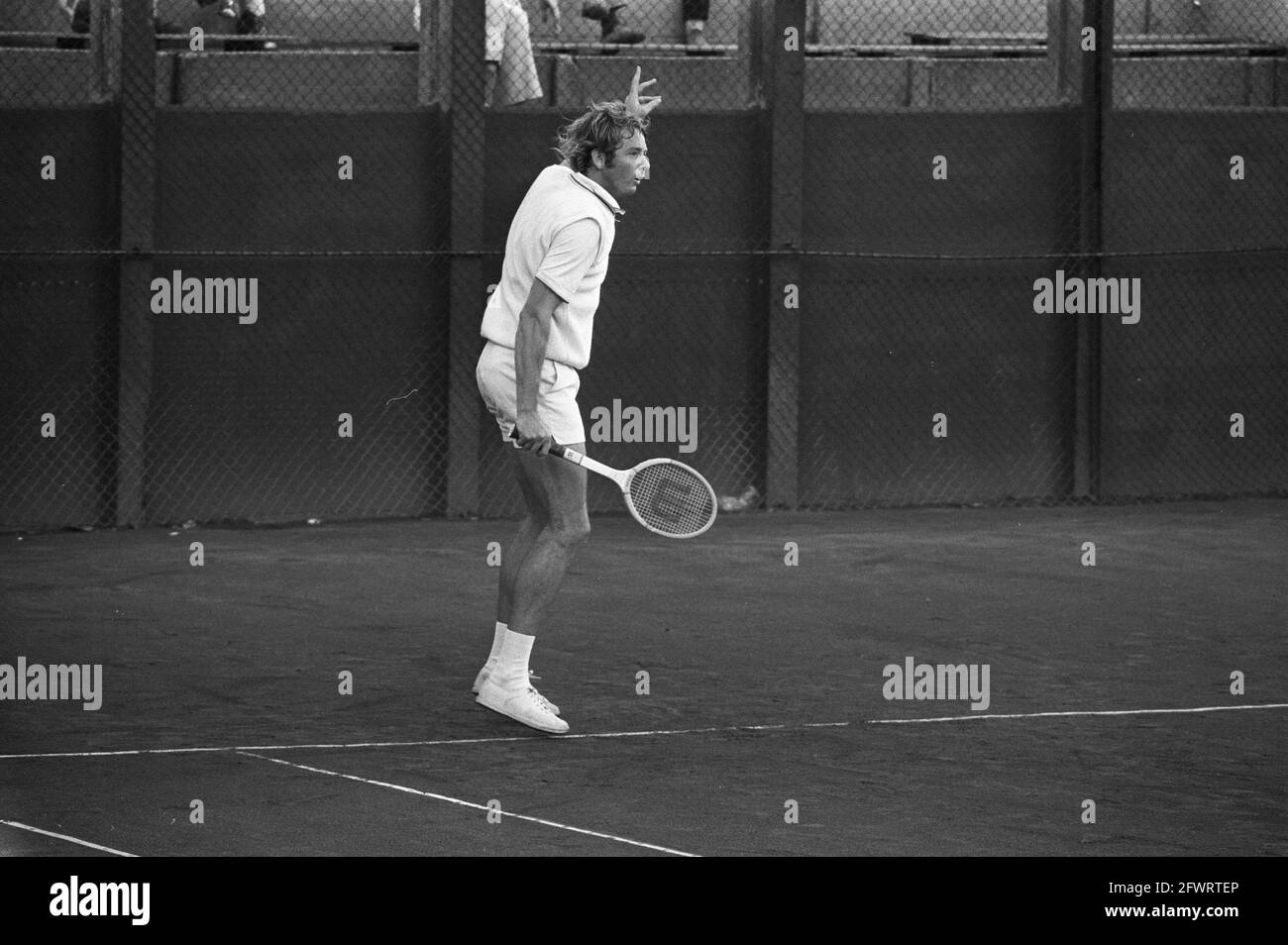 Dutch tennis championships 1971 scheveningen hires stock photography