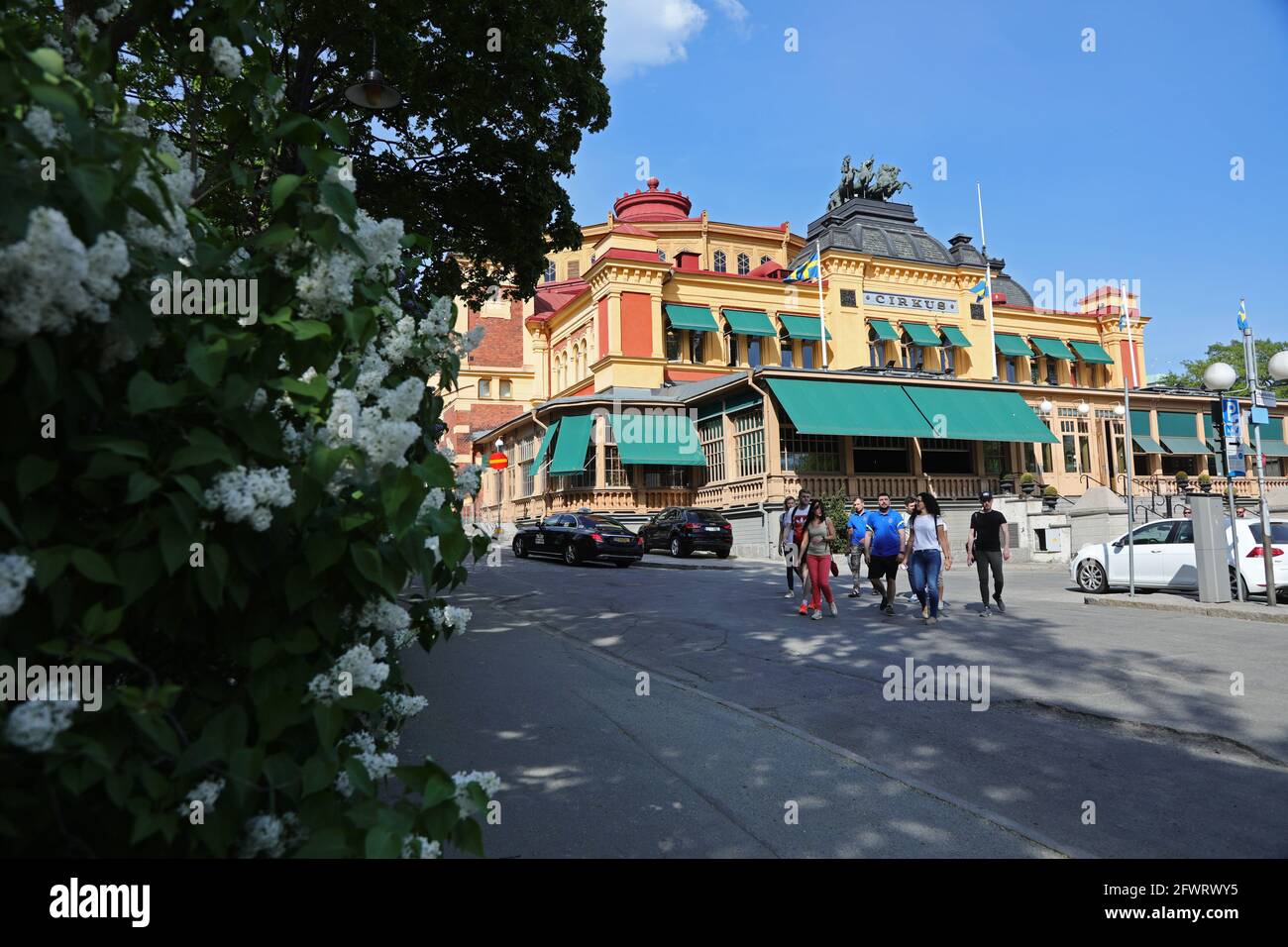 Cirkus in the city of Stockholm, Sweden Stock Photo Alamy