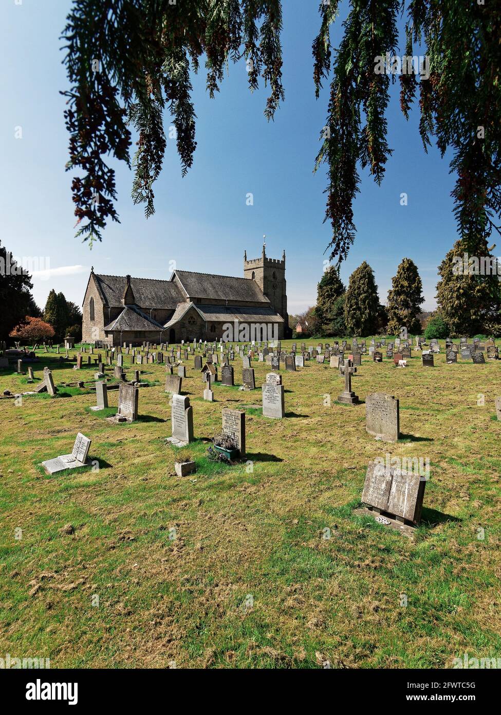 Burghill church dates from the 12th century though evidence exists of ...