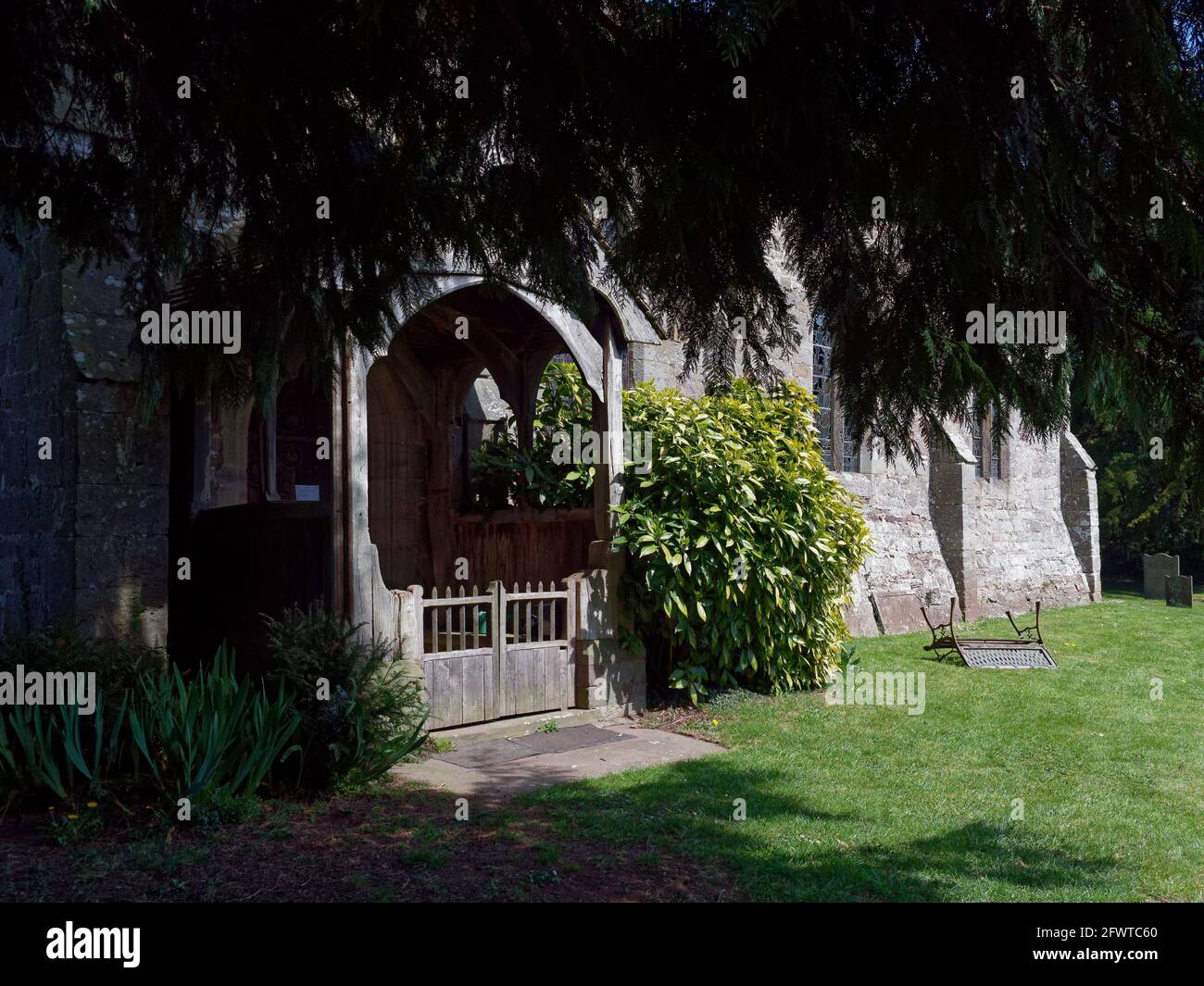 Burghill church dates from the 12th century though evidence exists of ...