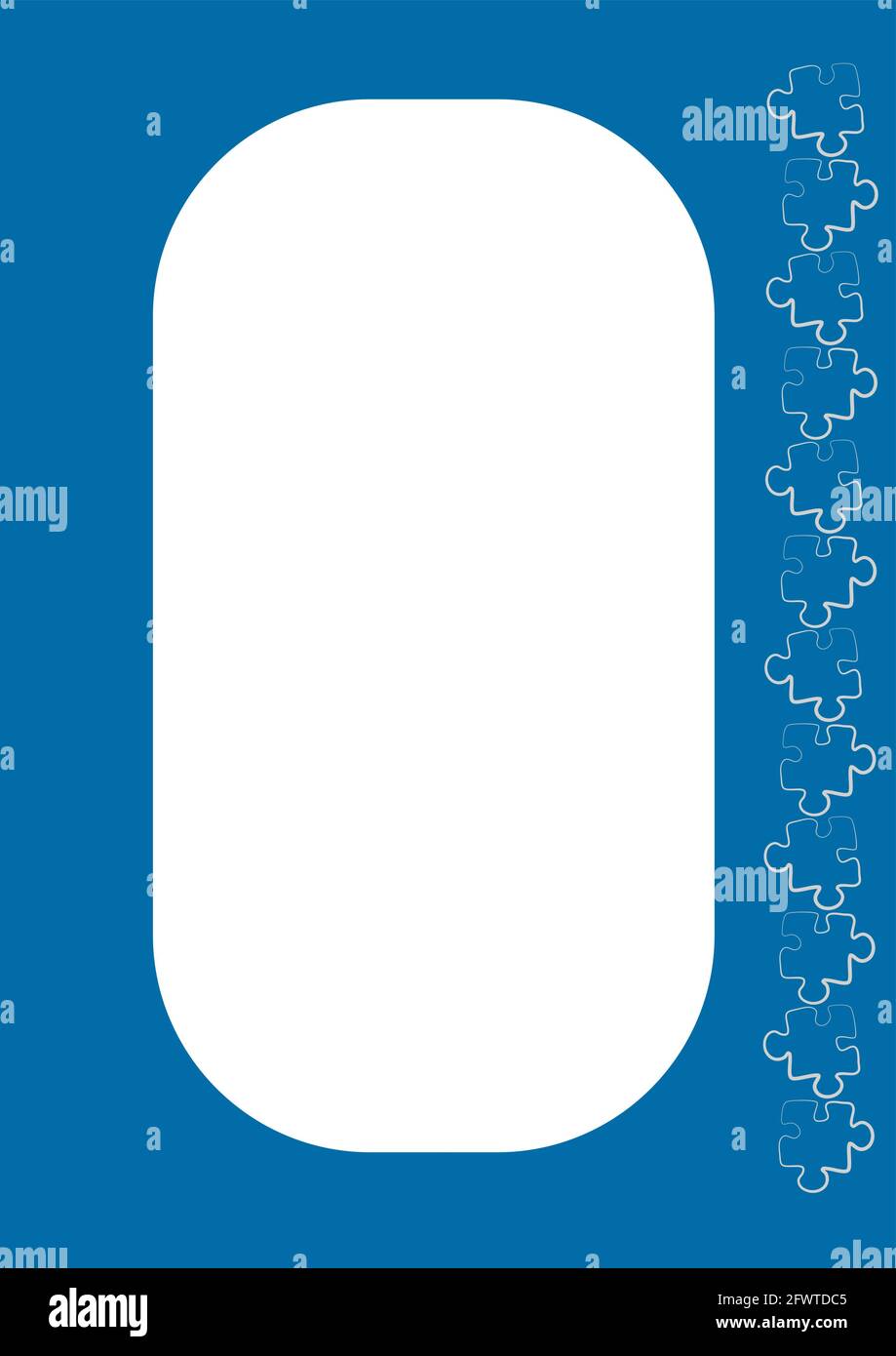 Vertical illustration format A4 - the design of the screen of the phone ...