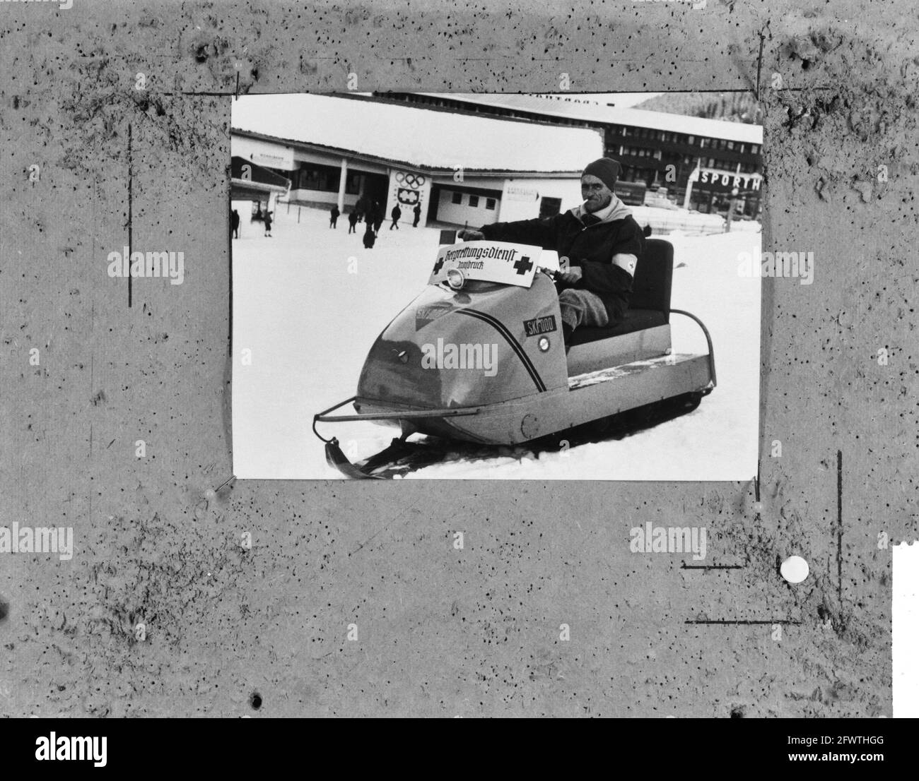 Motorized sled Black and White Stock Photos & Images Alamy