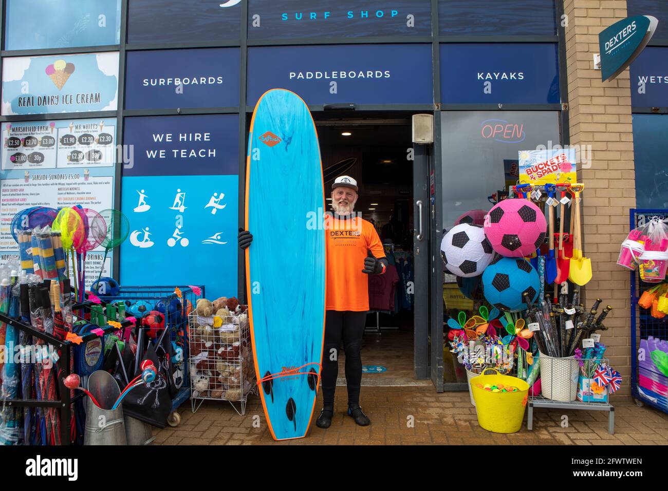 Karl Jones, Surf Instructor at Dexters Surf School, North Bay