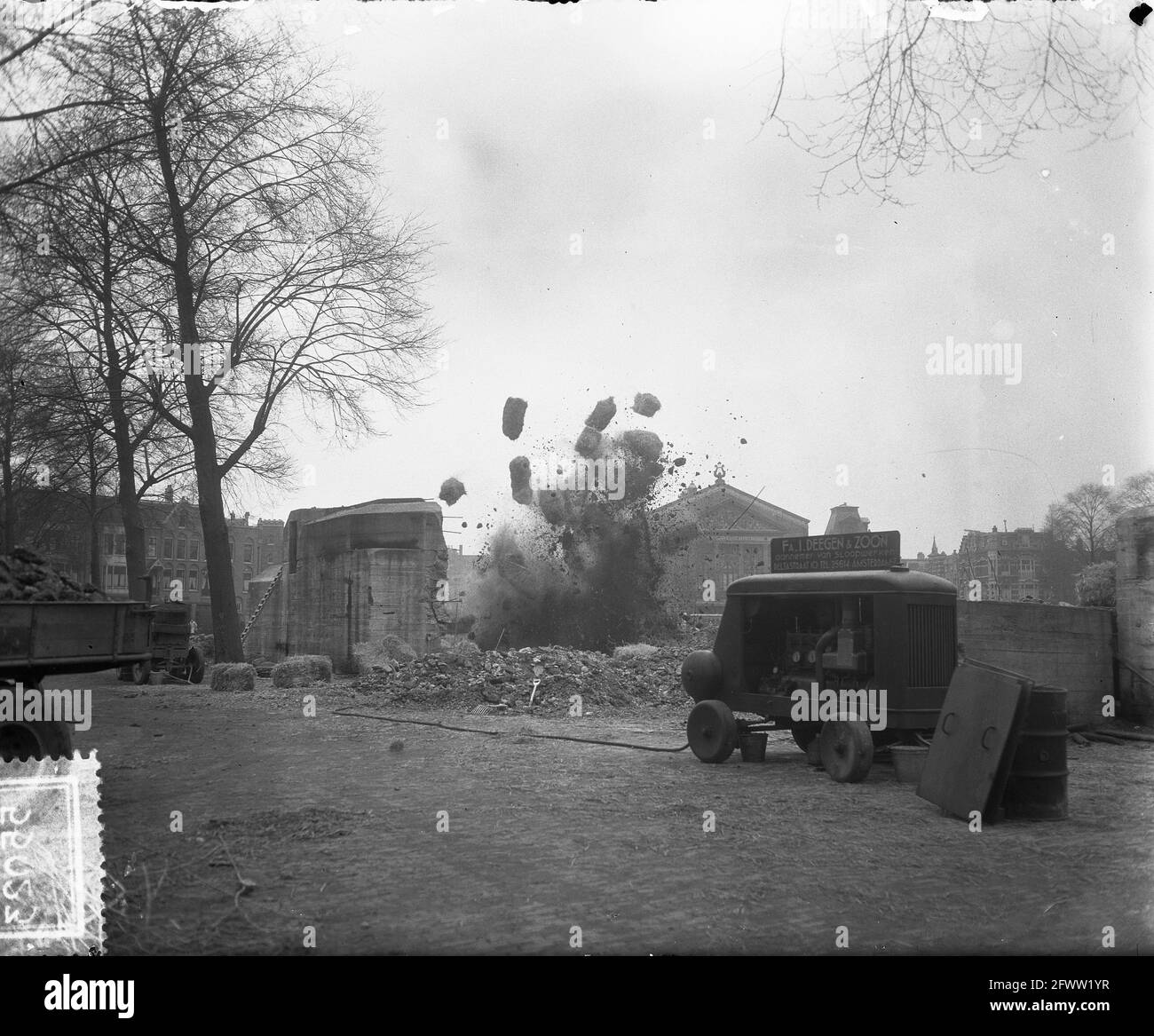 Blowing up bunkers museumplein hires stock photography and images Alamy