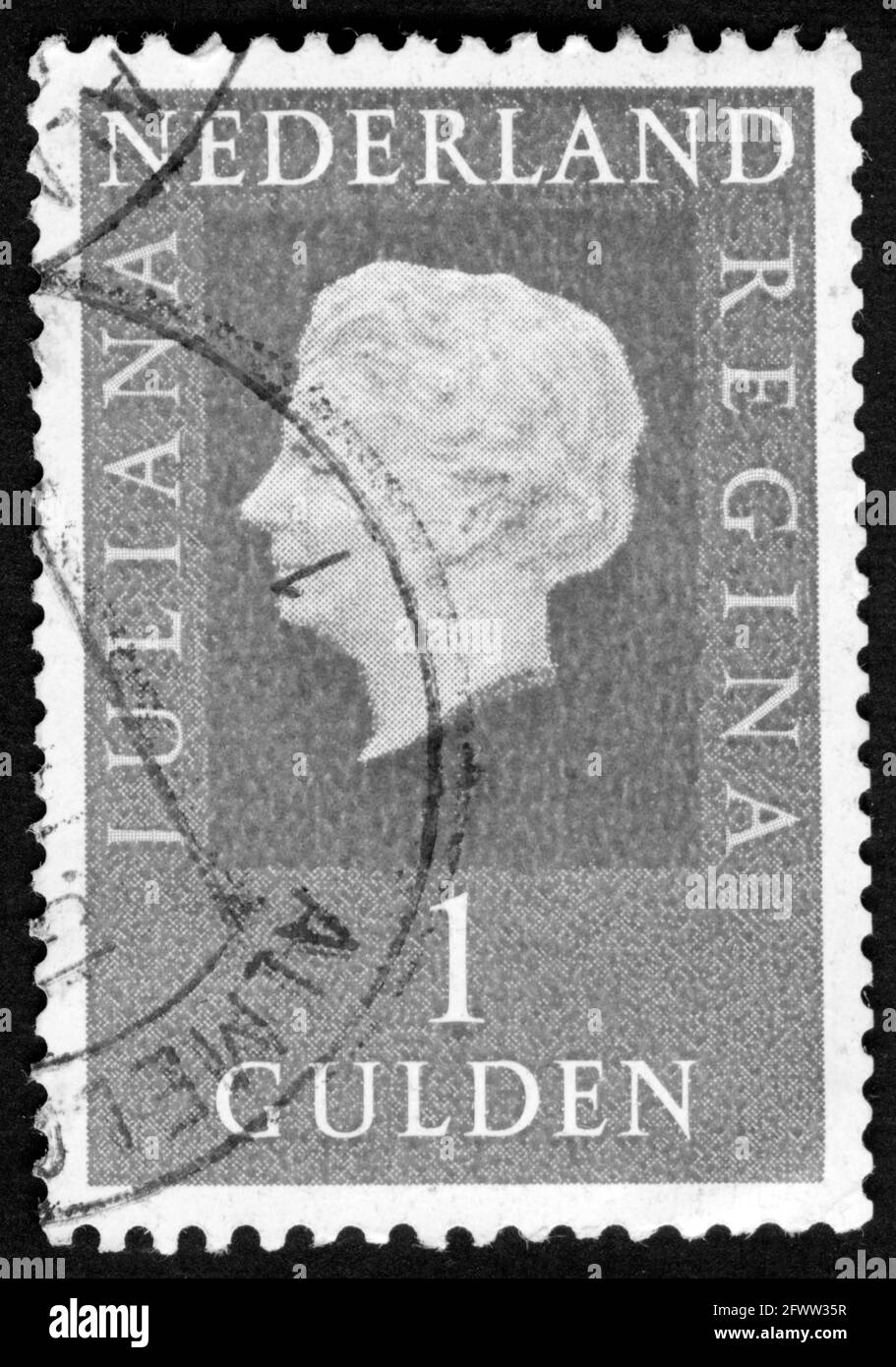 Stamp print in Netherlands Stock Photo Alamy