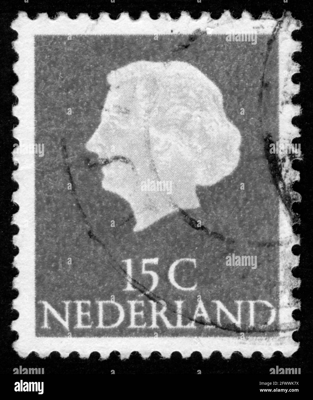 Stamp print in Netherlands Stock Photo Alamy