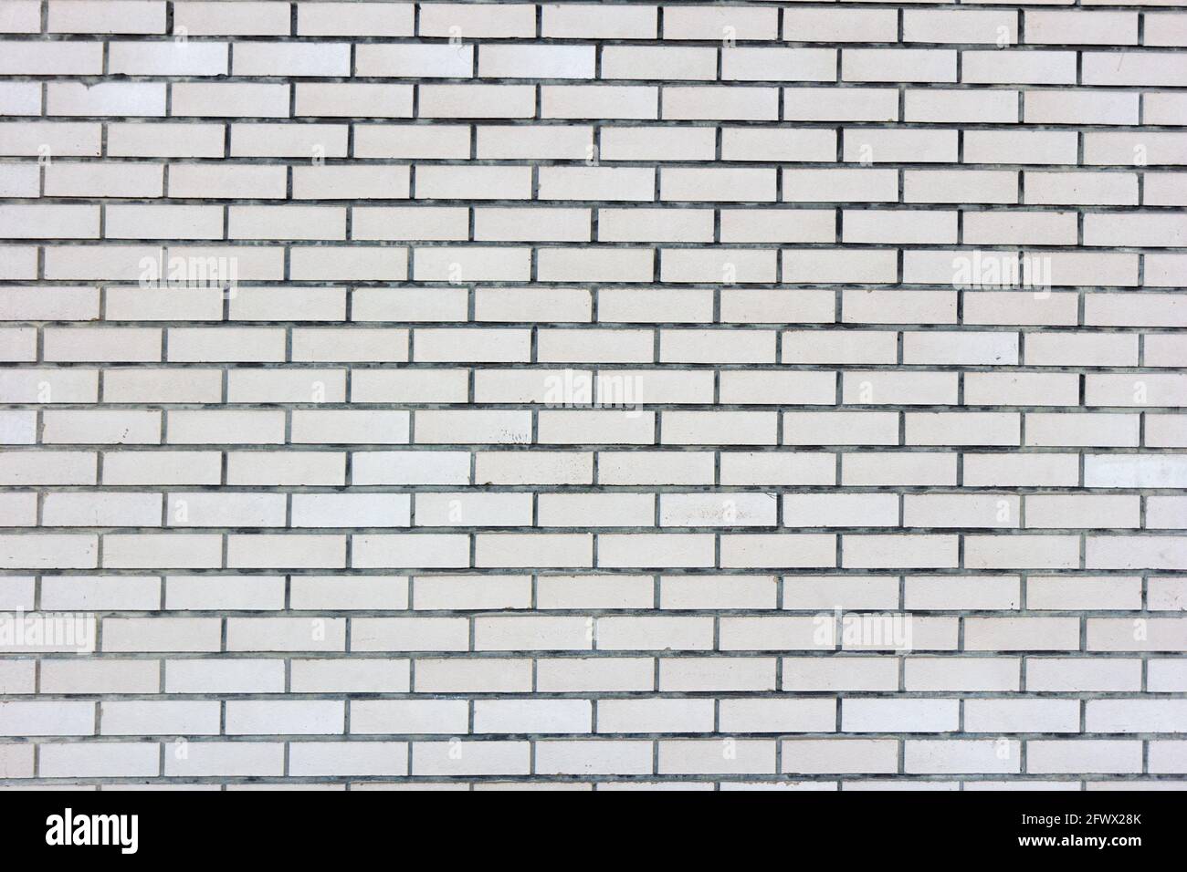 white brick wall as a texture Stock Photo