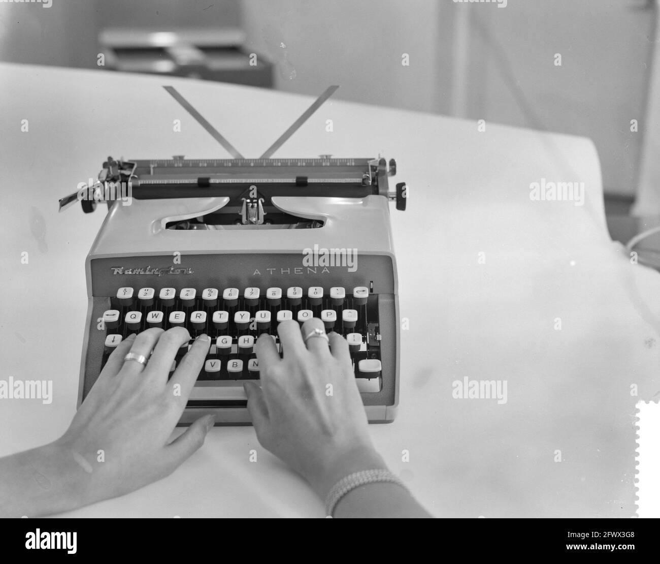 Assignments remington rand typewriter hires stock photography and