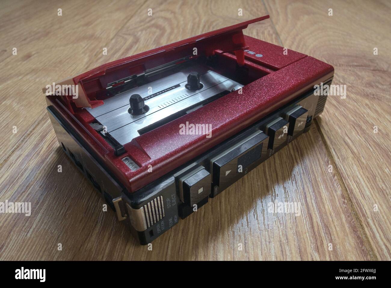 Retro music Walkman cassette player Stock Photo Alamy