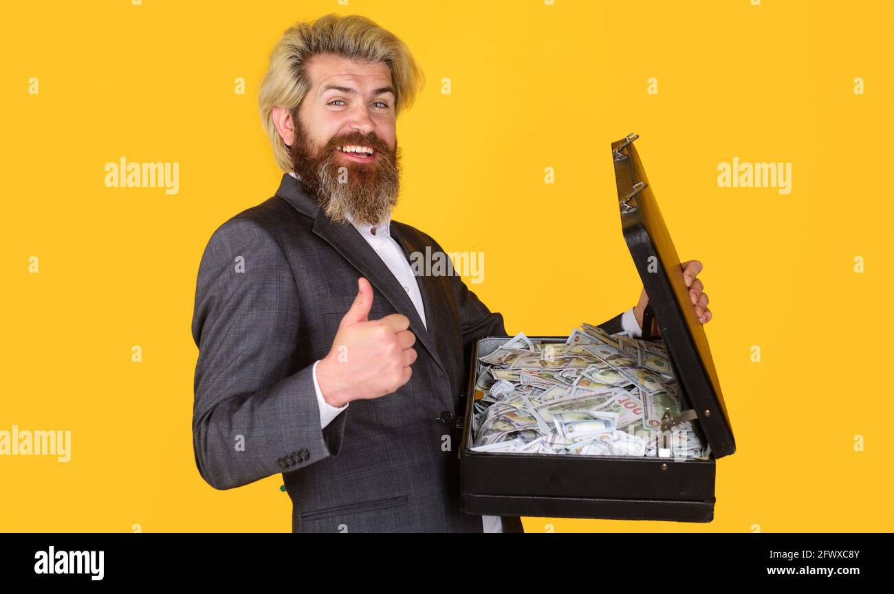 Briefcase money hires stock photography and images Alamy