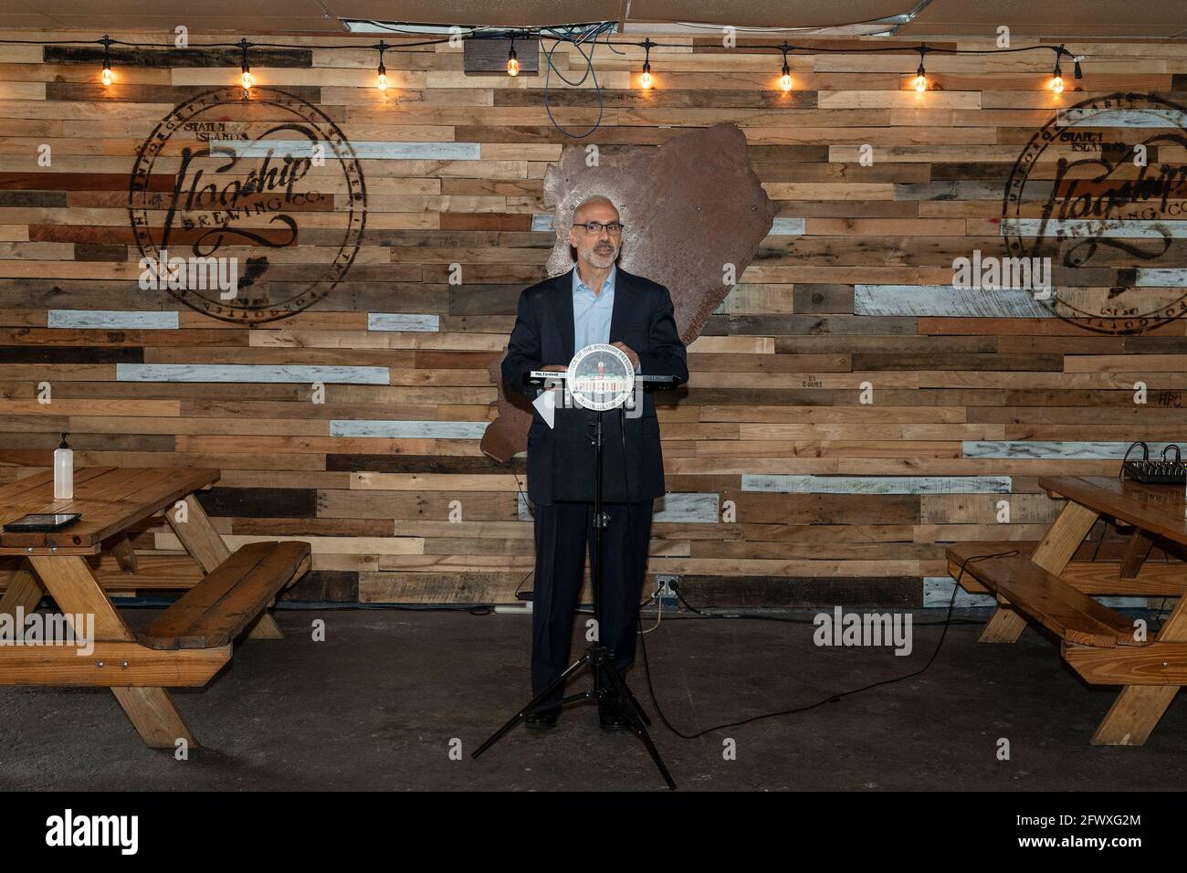 New York, United States. 24th May, 2021. Staten Island Borough