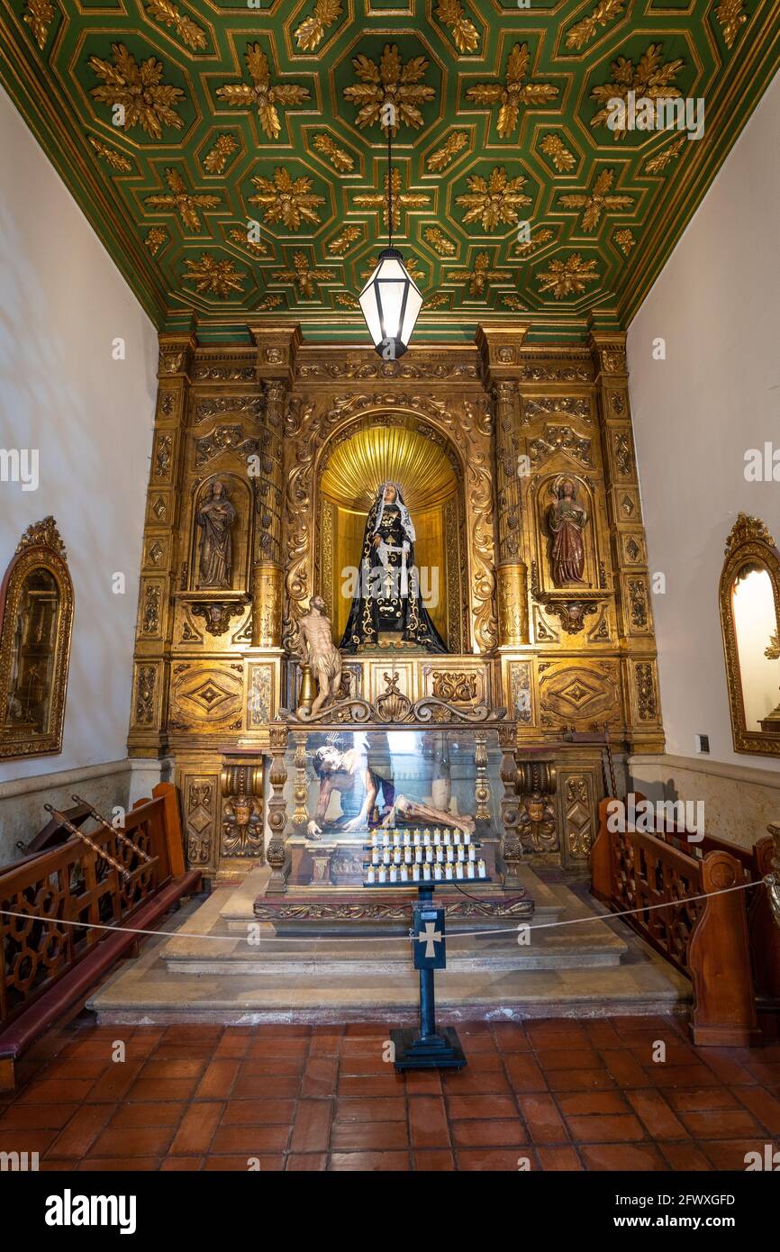 Jesus Christ statue at Veracruz church in Bogota, Colombia Stock Photo Alamy