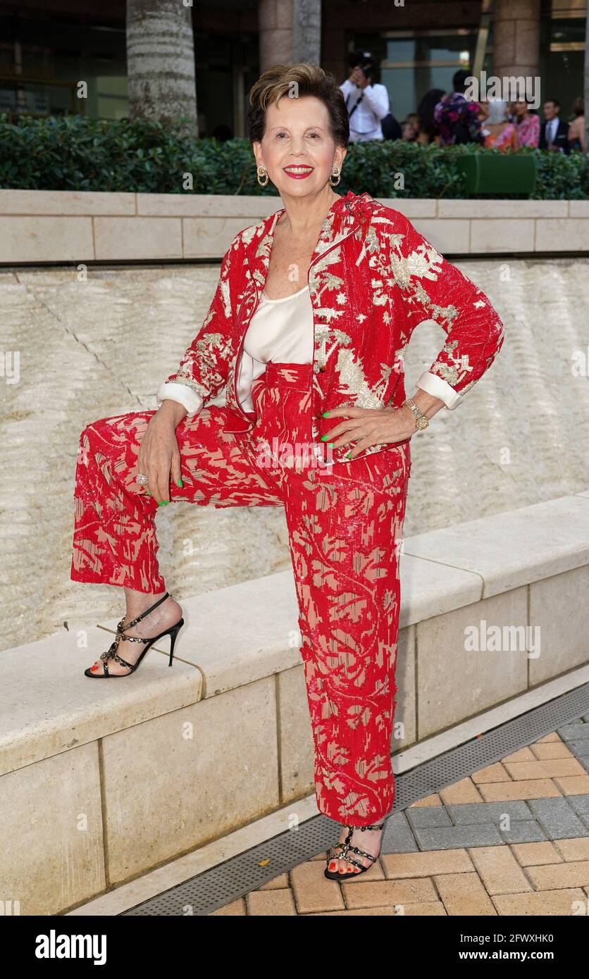 MIAMI, FL- MAY 22: Adrienne Arsht poses during the Adrienne Arsht