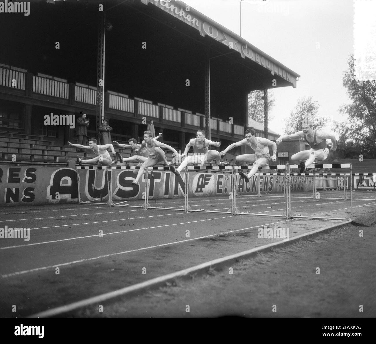 Athletics in the Beerschotstadion Antwerp, June 12