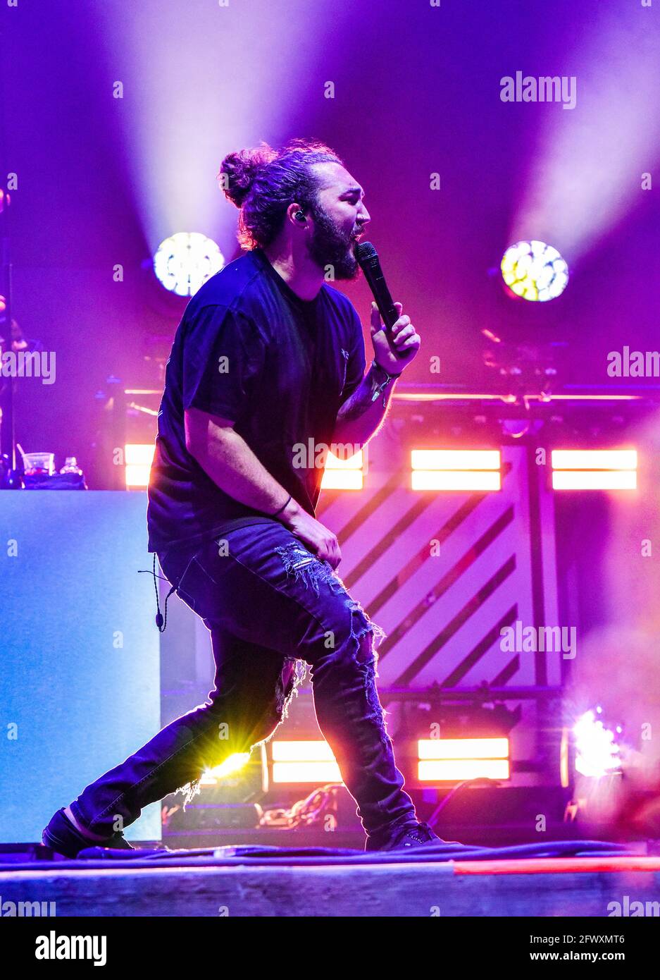 Las Vegas, Nevada, October 18, 2019 Metal rockers, I Prevail