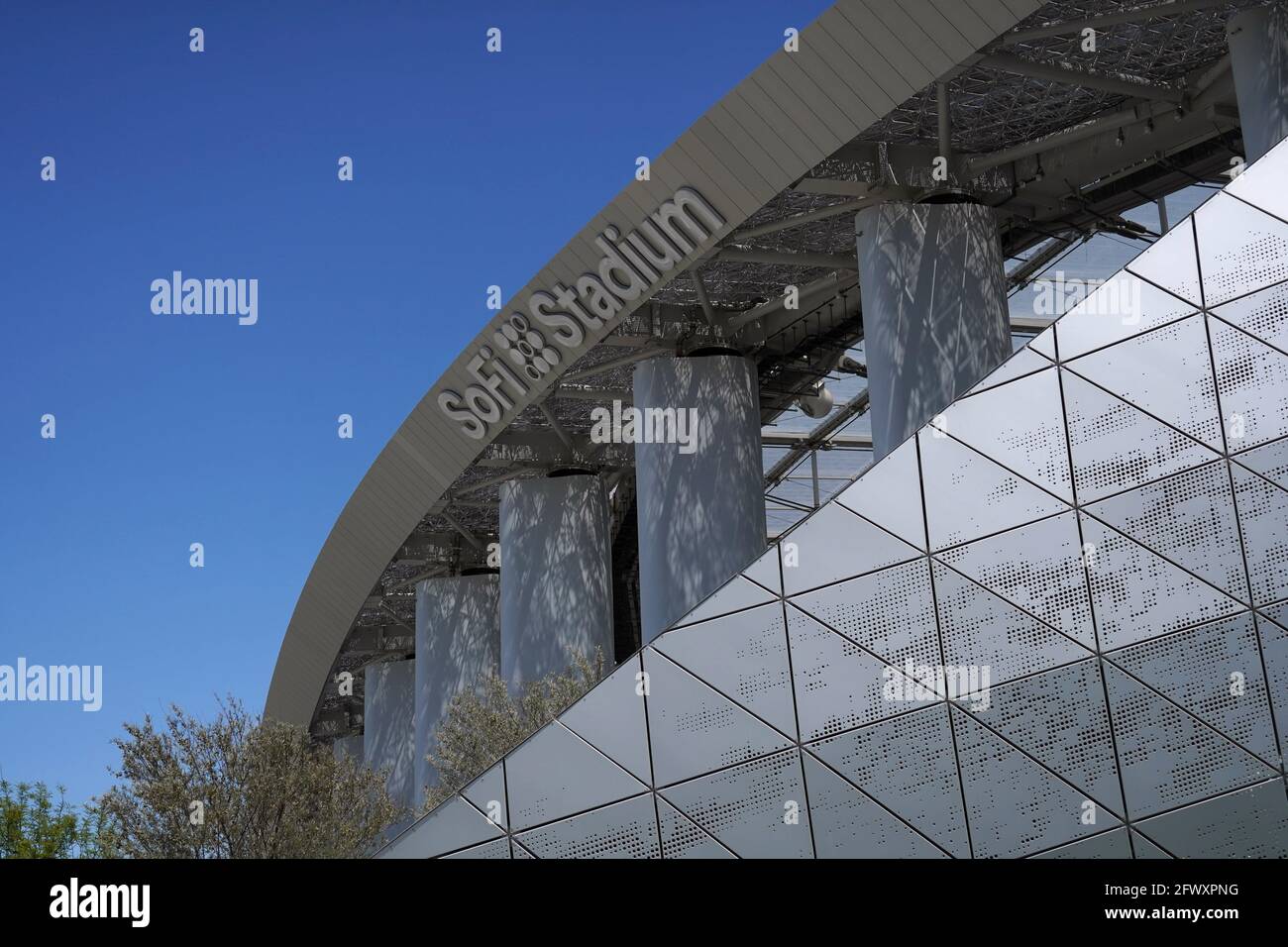 A general view of the Los Angeles Rams and Los Angeles Chargers Equipment  Room team store at SoFi Stadium, Monday, May 24, 2021, in Inglewood, Calif  Stock Photo - Alamy