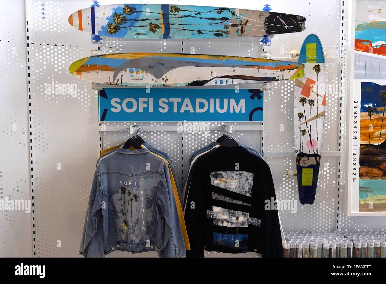 chargers team store sofi