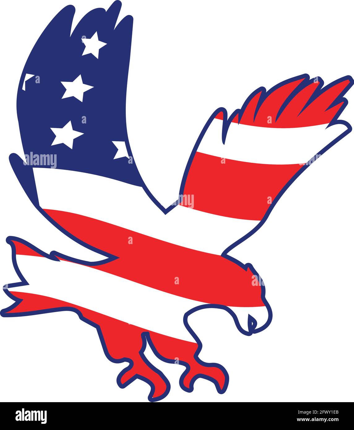 Eagle icon design template vector isolated illustration Stock Vector ...