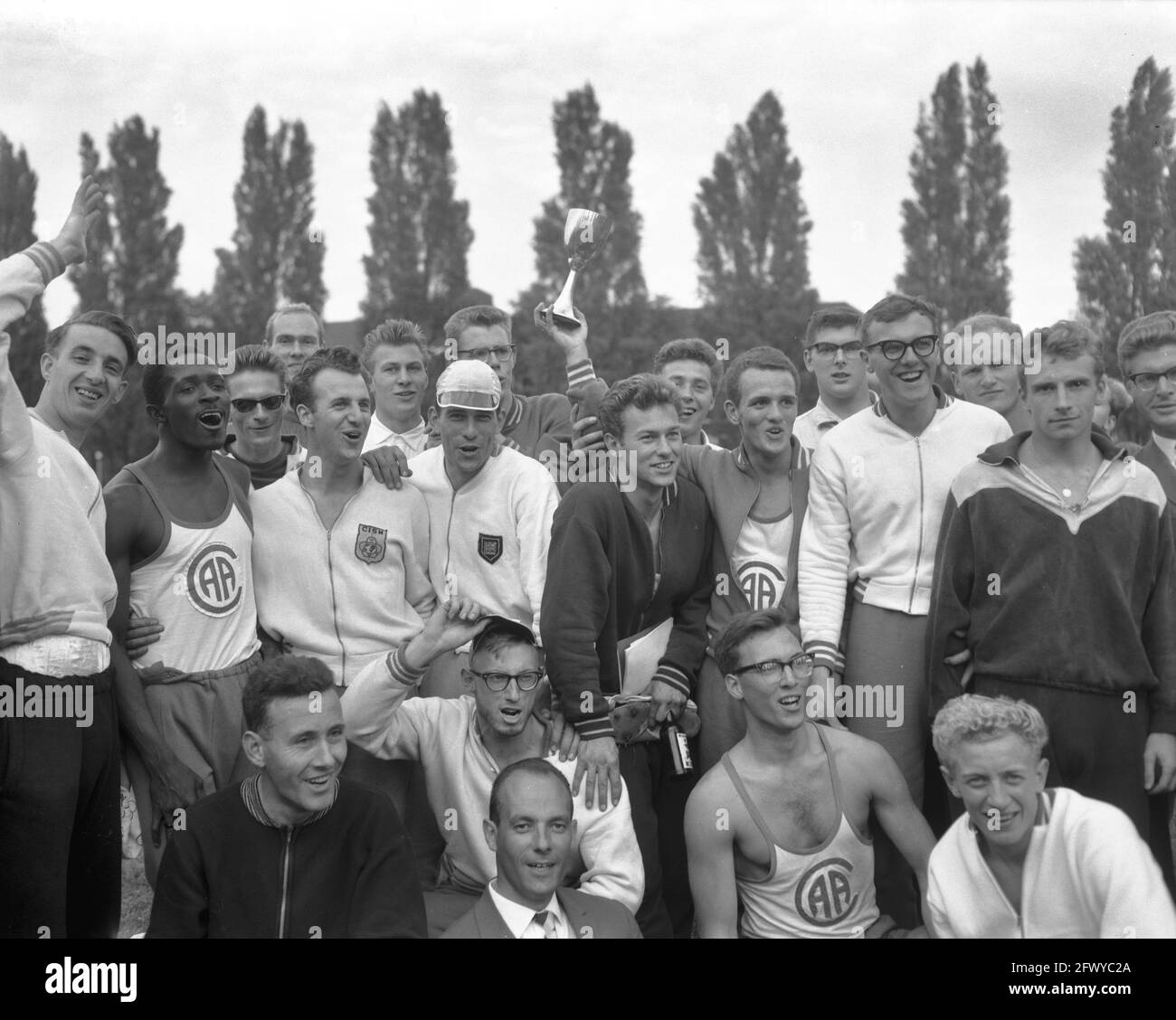 Athletics club championship Black and White Stock Photos & Images - Alamy