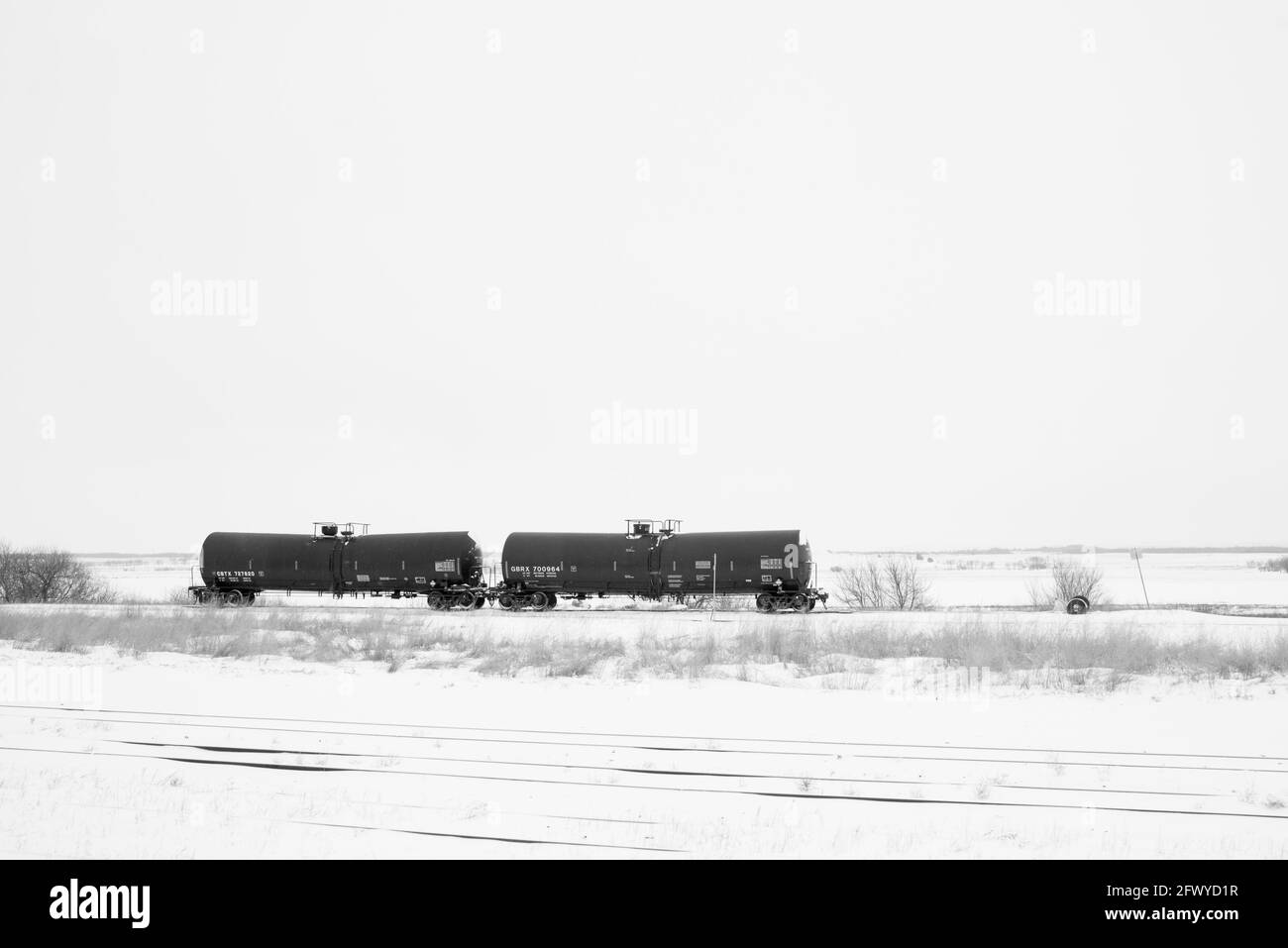 Oil tankers, Canada Stock Photo Alamy