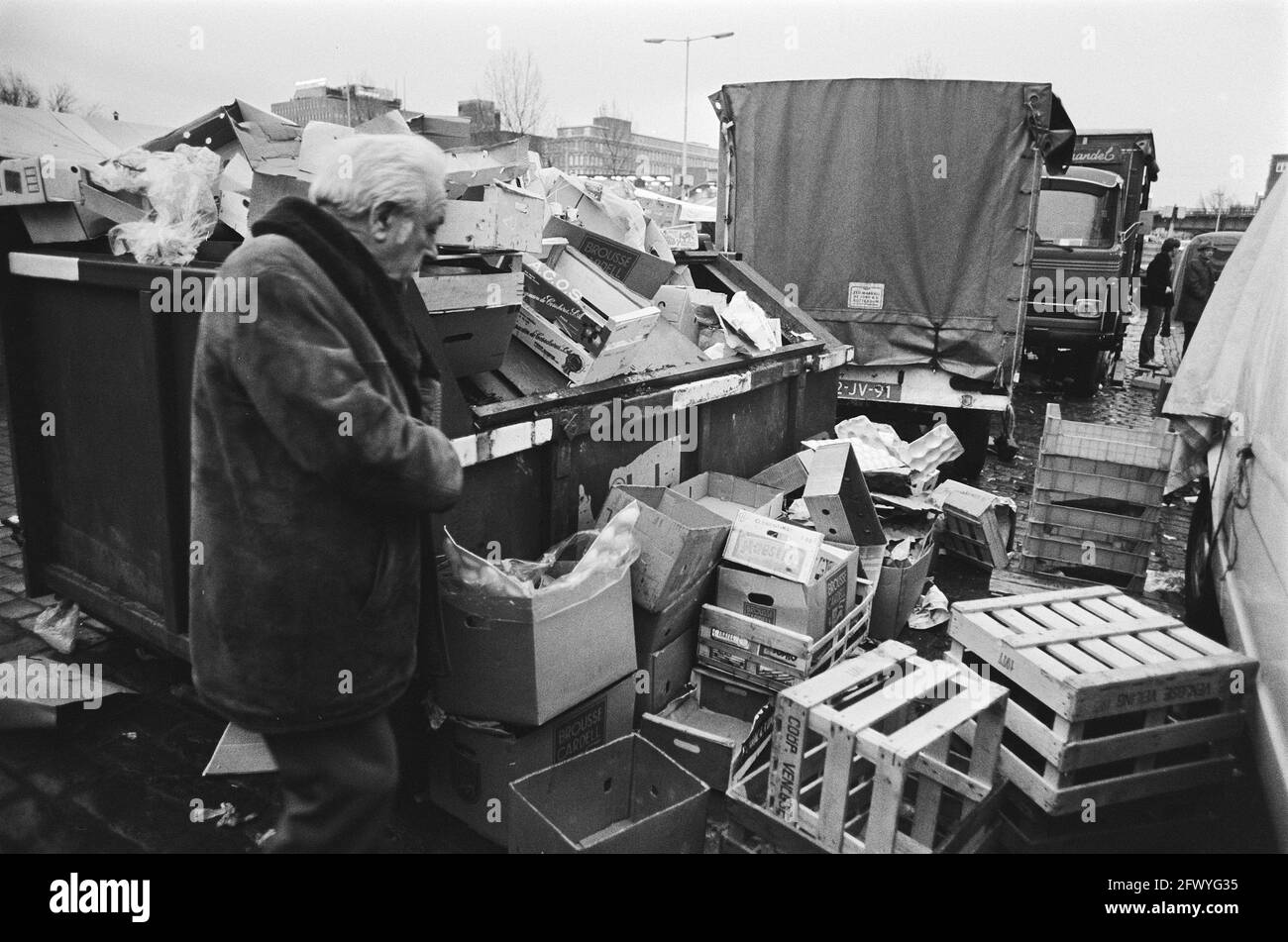 Rotterdam cleaning service flattened hires stock photography and