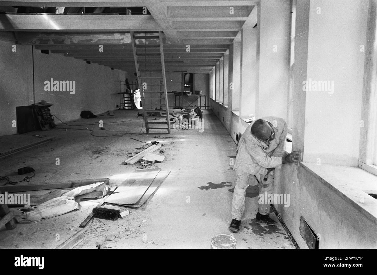restorations, orphanages, 2 July 1969, restorations, orphanages, The Netherlands, 20th century press agency photo, news to remember, documentary, historic photography 1945-1990, visual stories, human history of the Twentieth Century, capturing moments in time Stock Photo