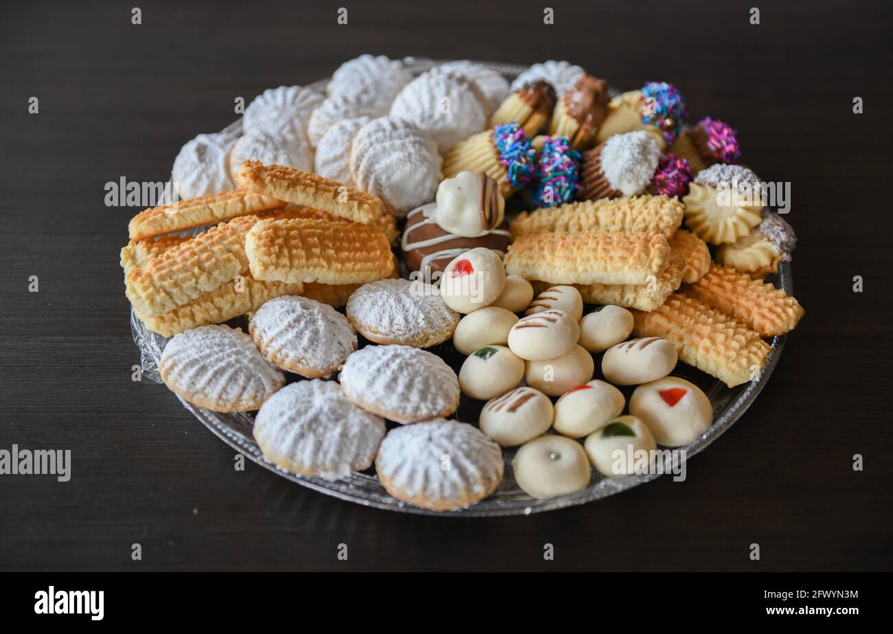 Egyptian Cookies Traditional Stock Photo Alamy
