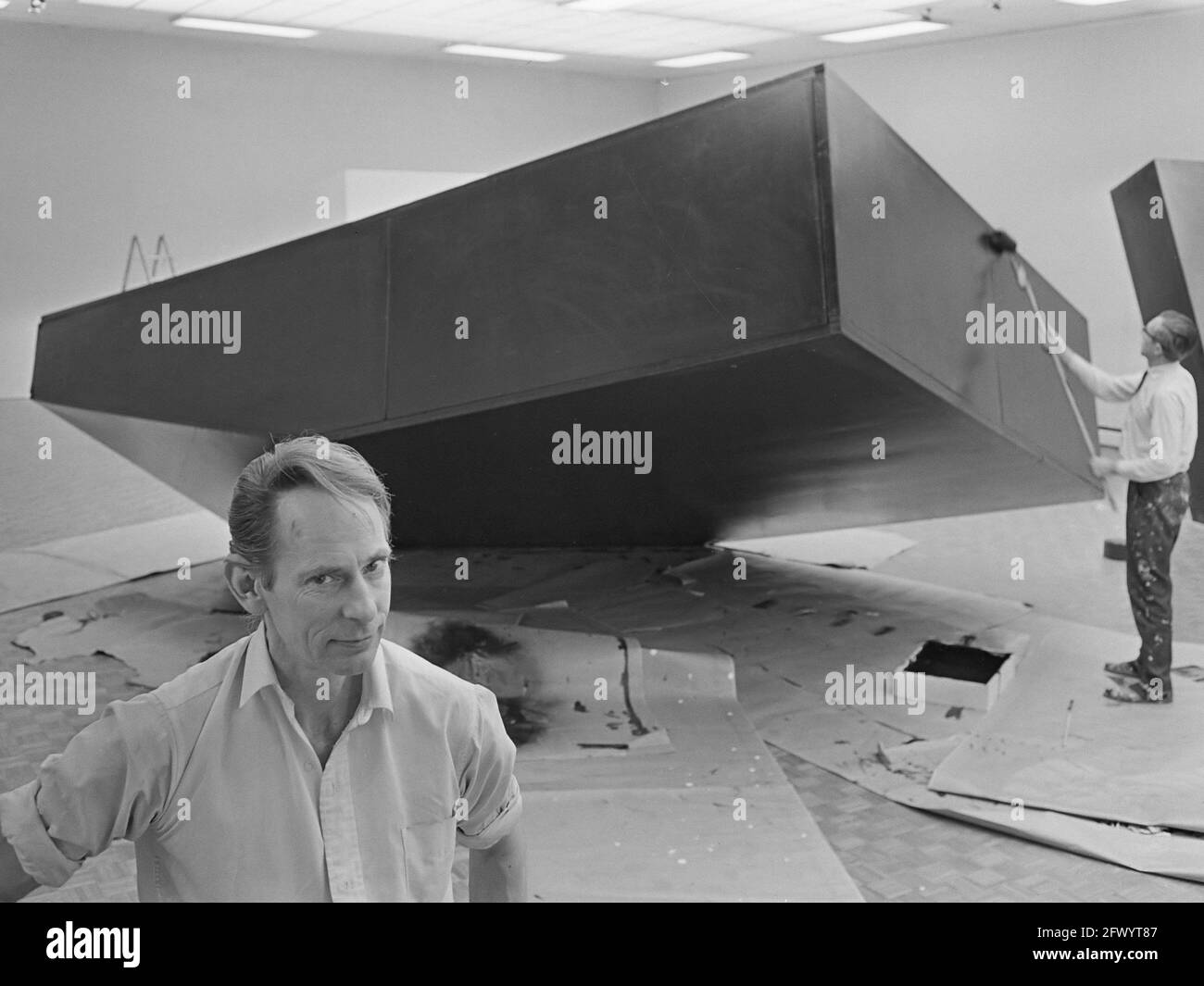 Ronald Bladen (1968 Stock Photo Alamy