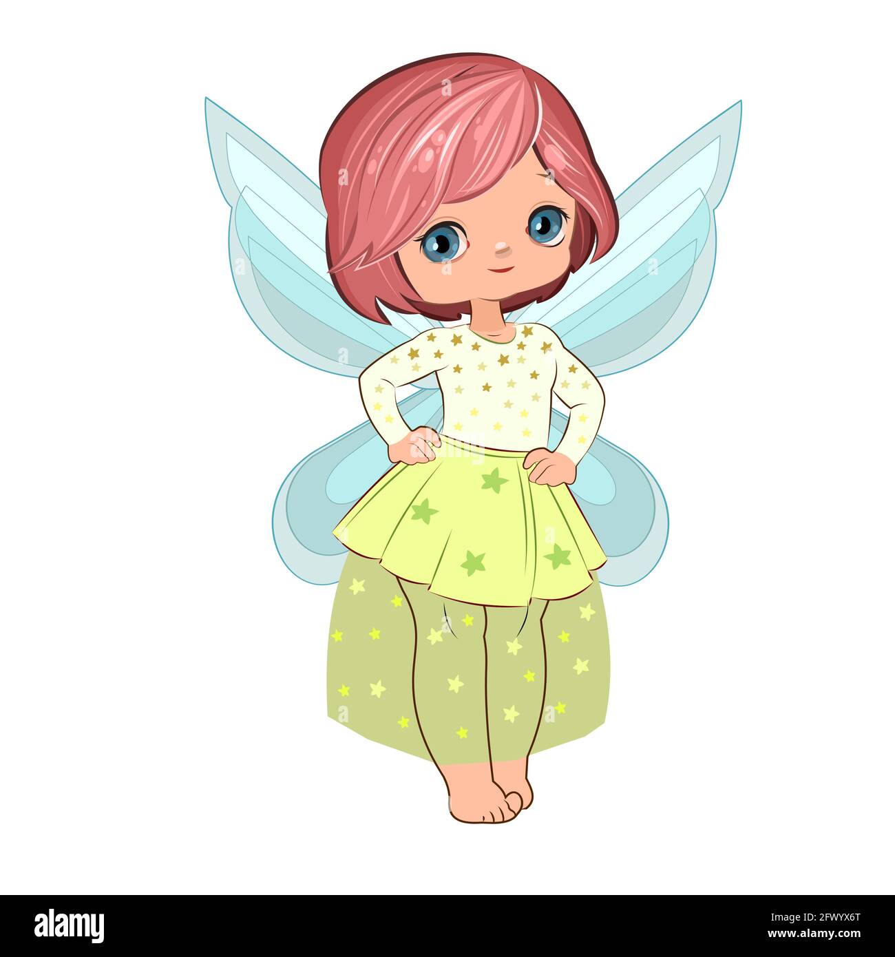 A Cute - Little Fairy - Painting Wallpaper Download | MobCup