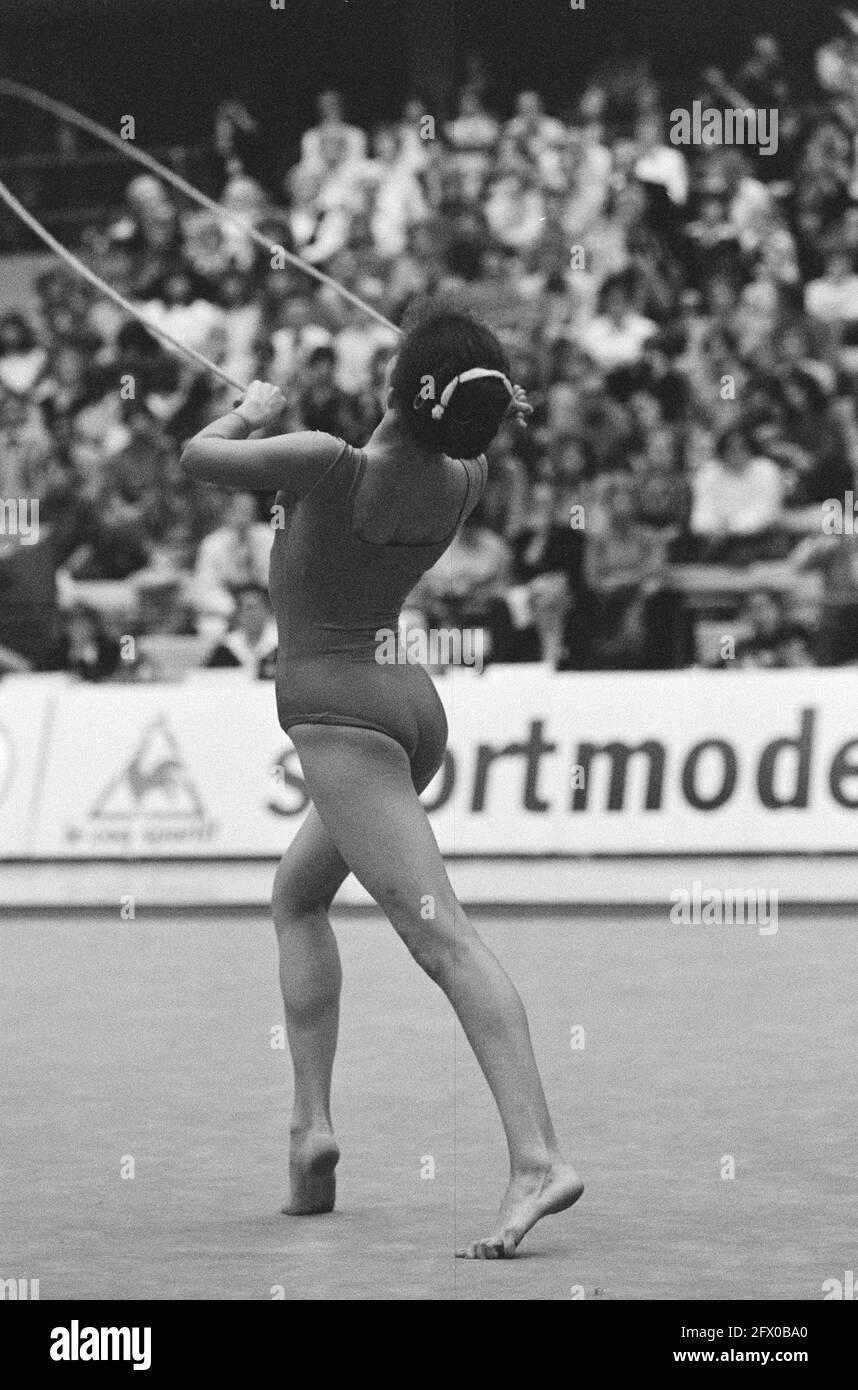 European championships rhythmic gymnastics hires stock photography and