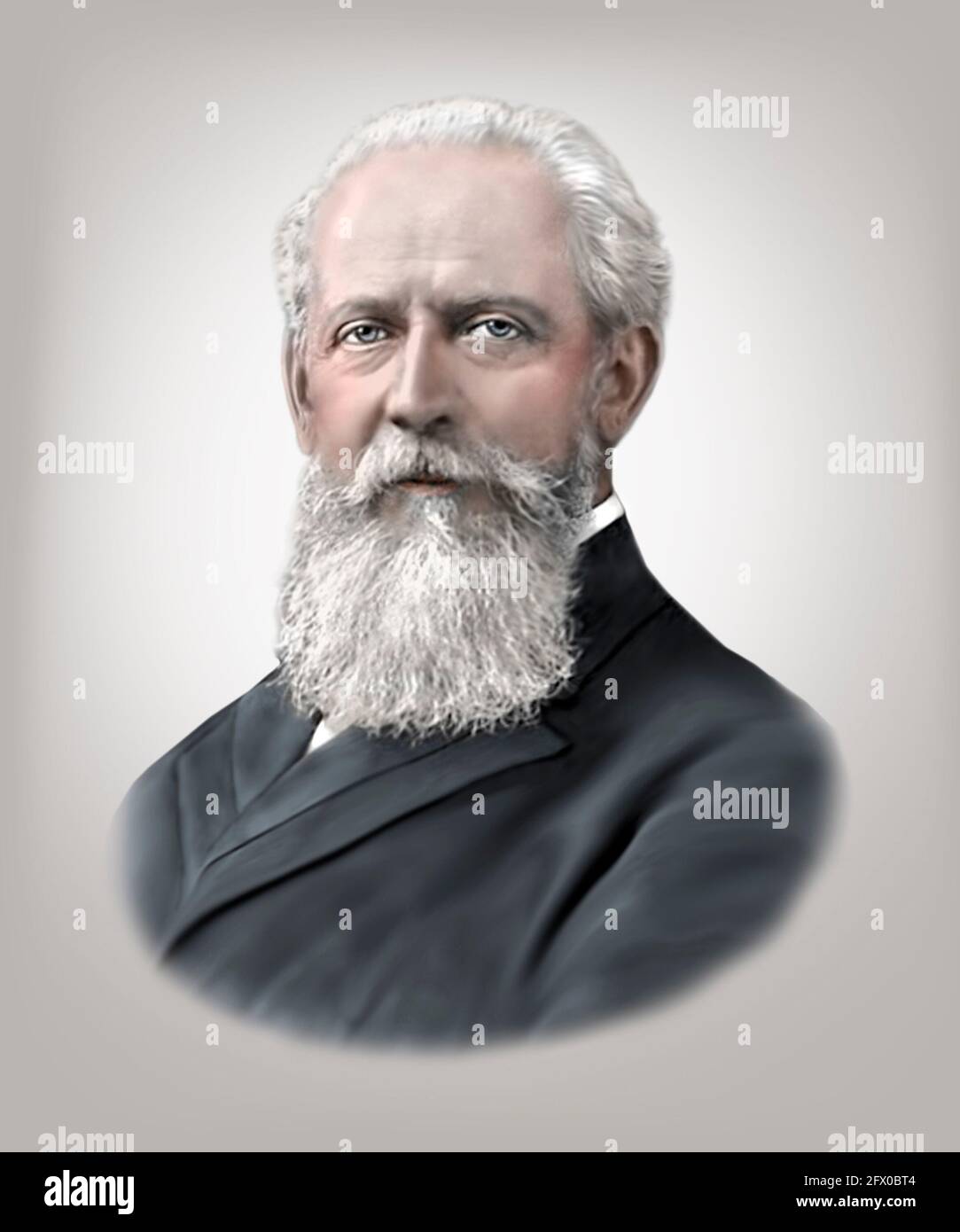 Otto Wallach 1847-1931 German Chemist Stock Photo