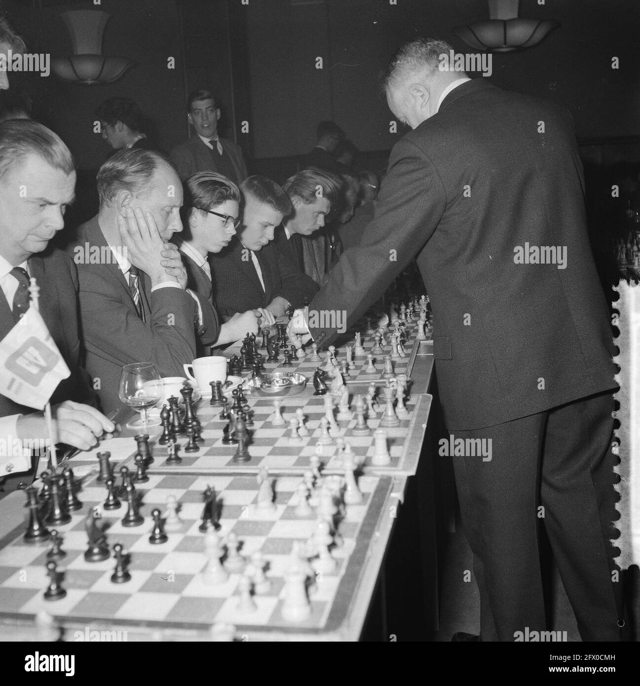 Tables Prepared for a Simultaneous Chess Games Tournament Stock Photo -  Image of items, inside: 241488312