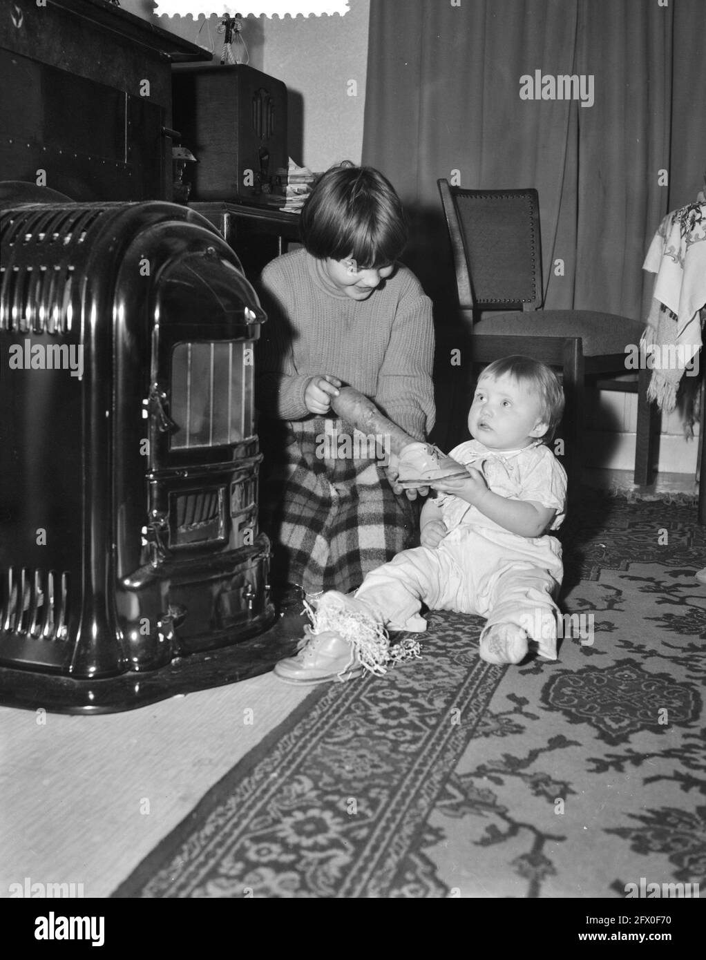 Sinterklaas shoe Black and White Stock Photos & Images Alamy